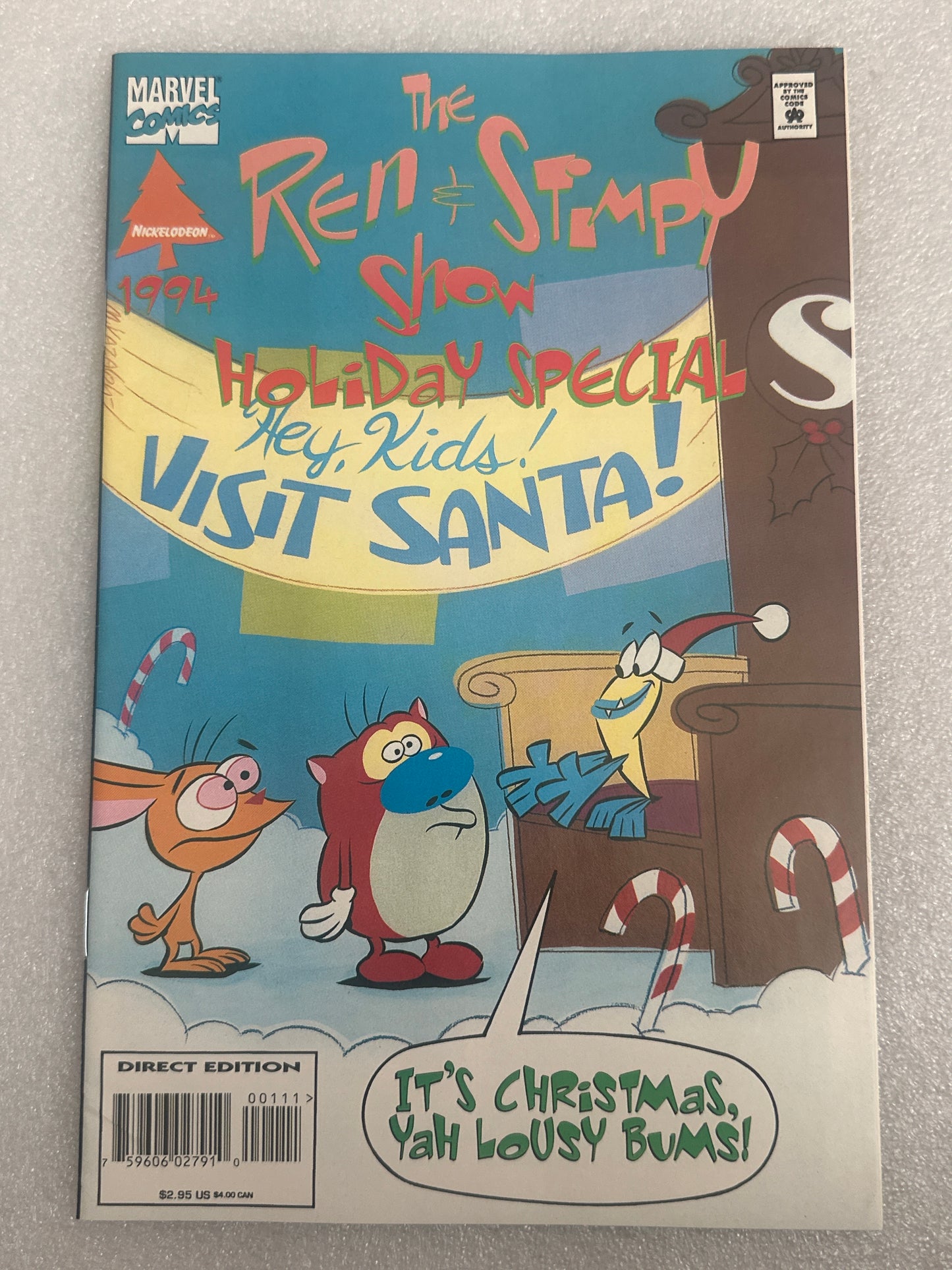 Ren & Stimpy Show Holiday Special 1994 Marvel 1995