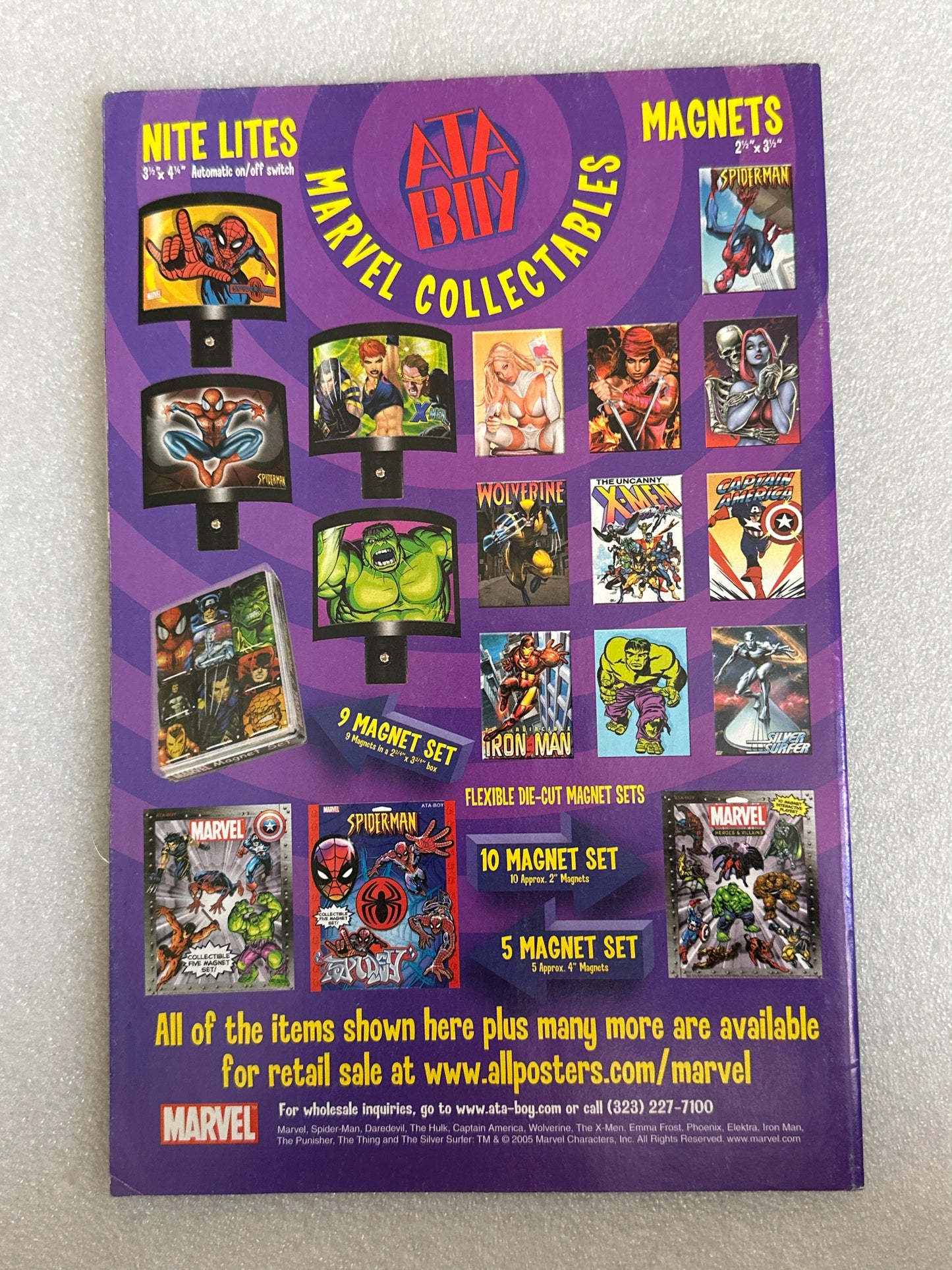Marvel Must Haves NYX Marvel 2005
