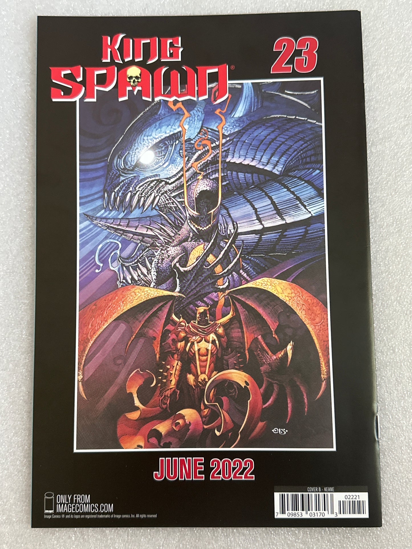 King Spawn #22 Cover B Image 2023