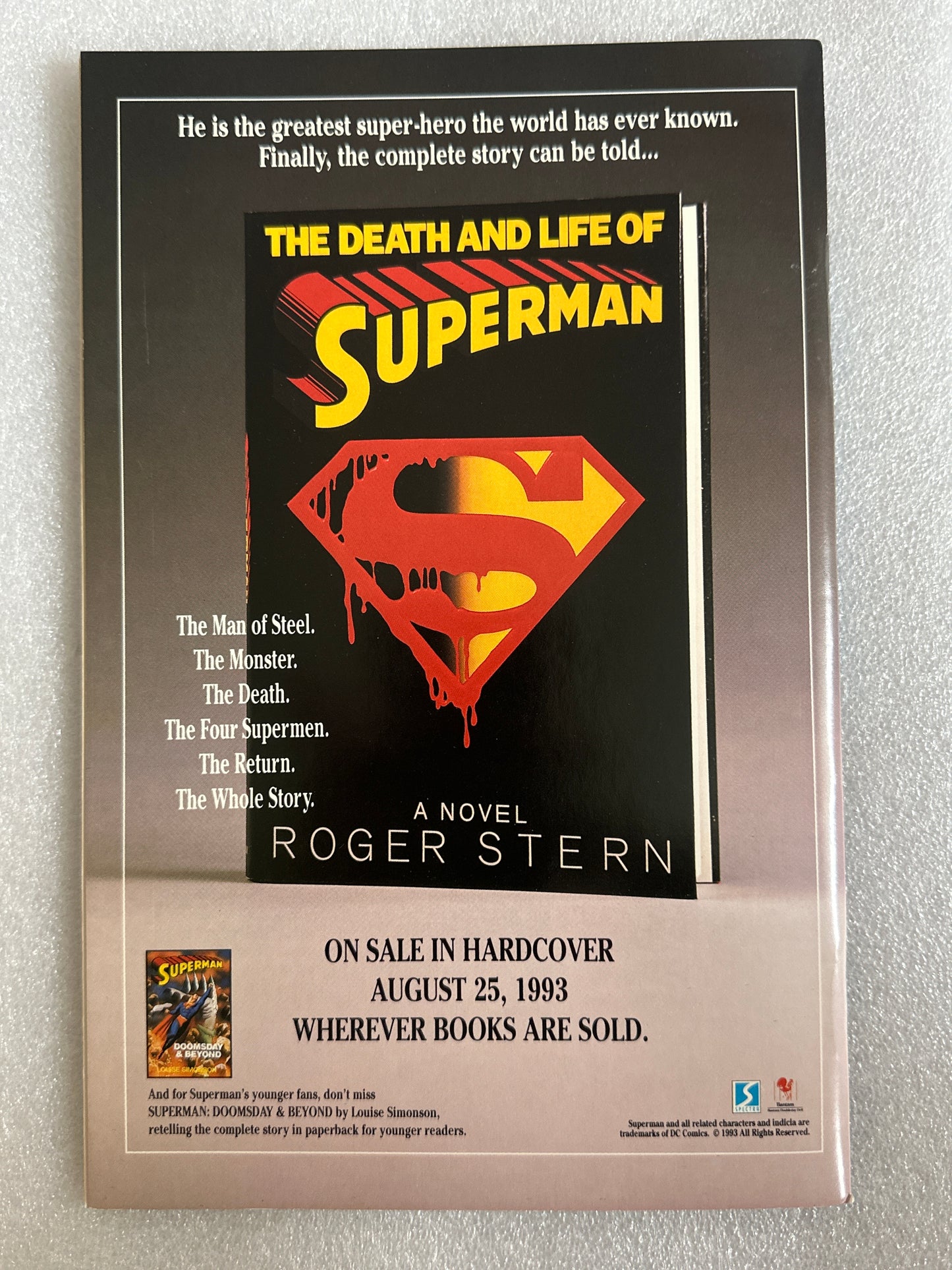 Batman #500 Die-Cut Cover DC 1993