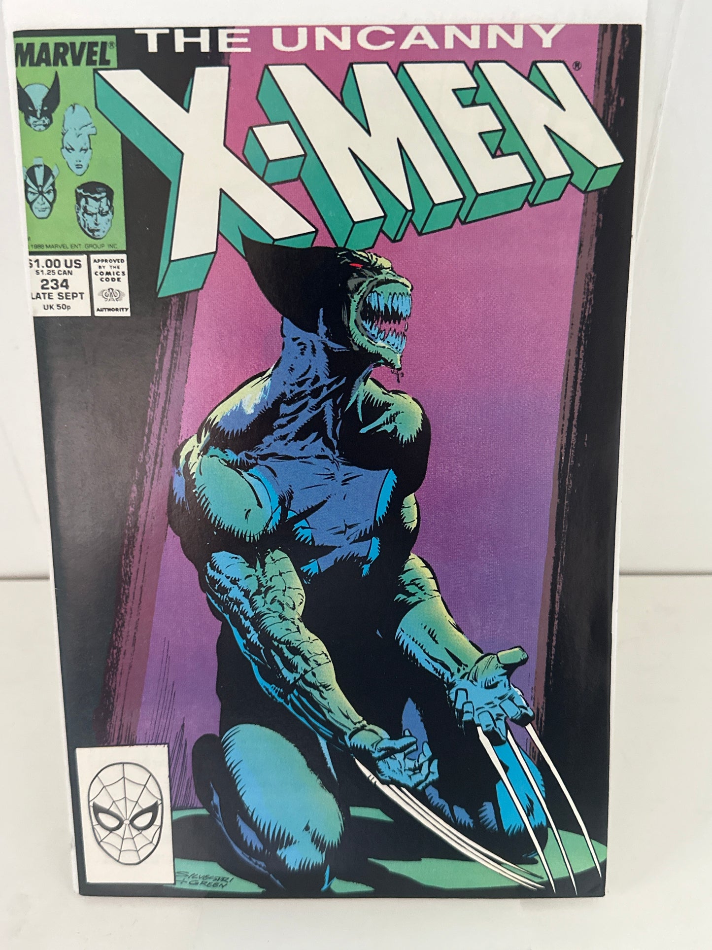 Uncanny X-Men 234 Marvel 1988