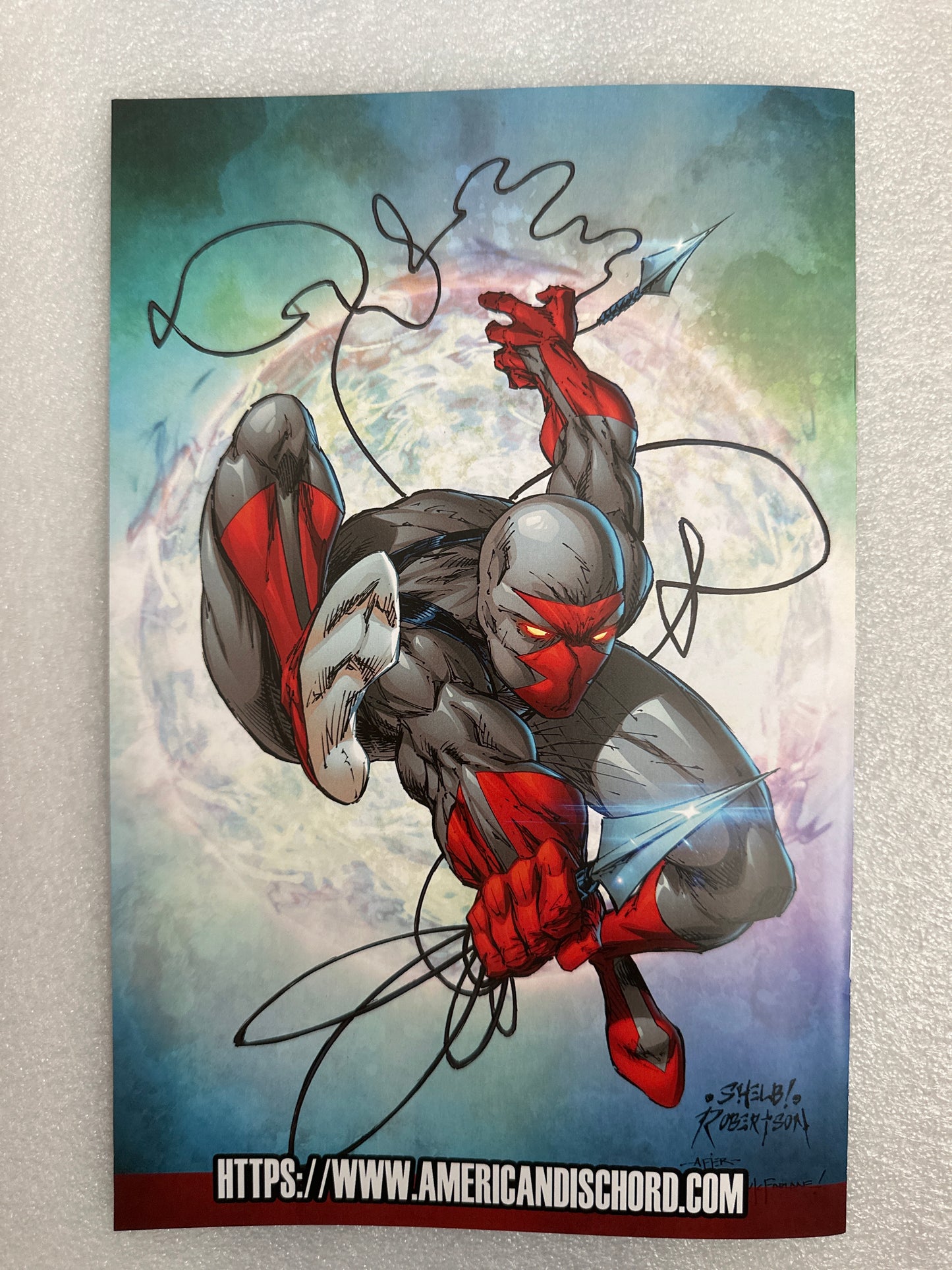 Shelby Robertson's 2nd Chance Sketchbook 2023 Moonman Signed