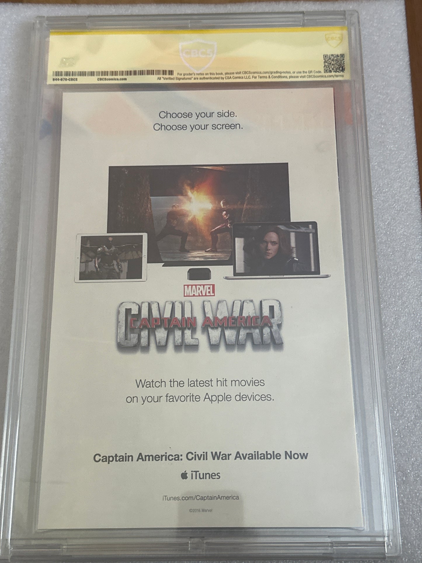 Star Wars: The Force Awakens Adaption #5 Action Figure Variant CBCS 9.8