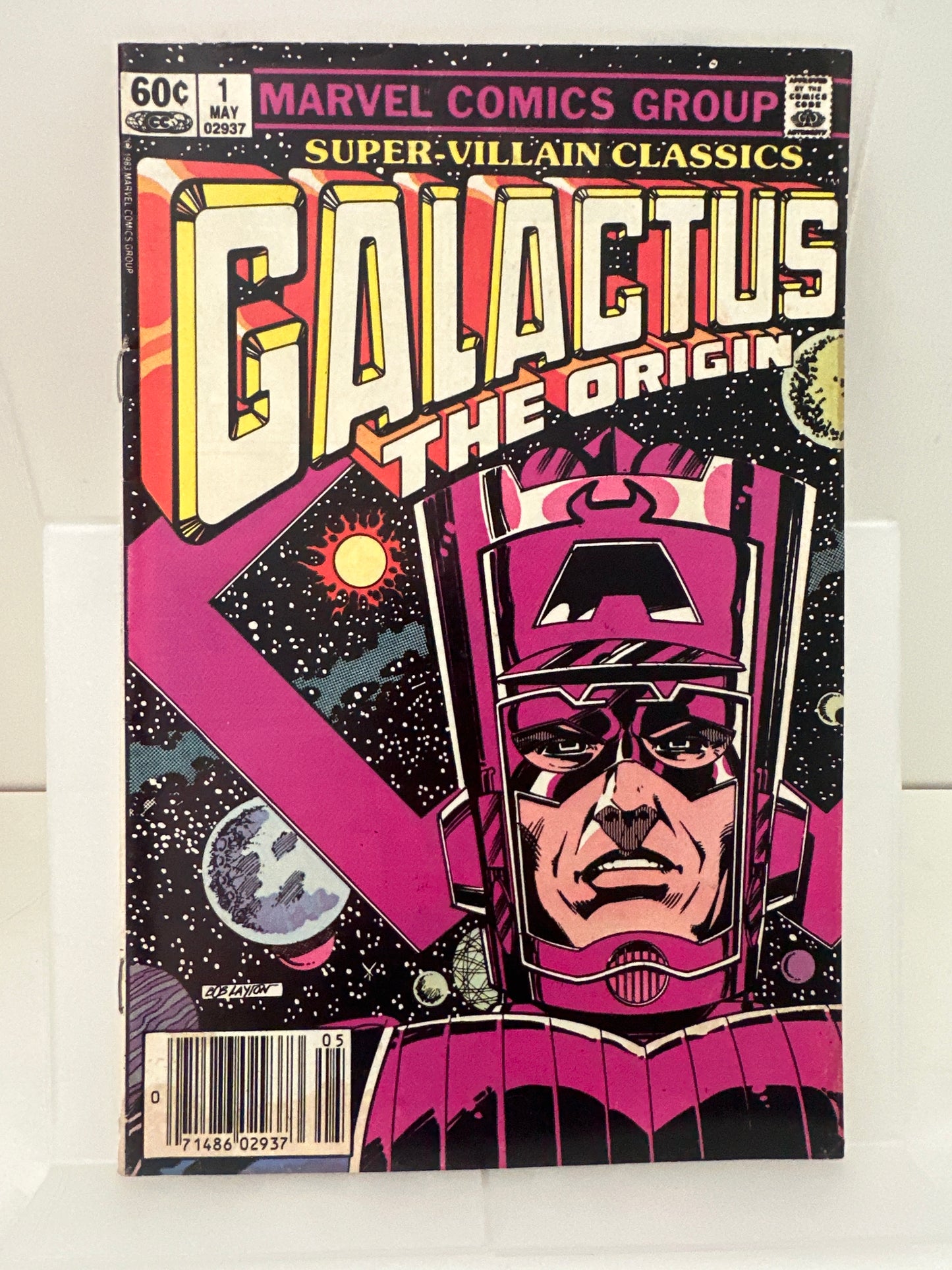 Galactus #1 The Origin Newsstand Variant Marvel 1983