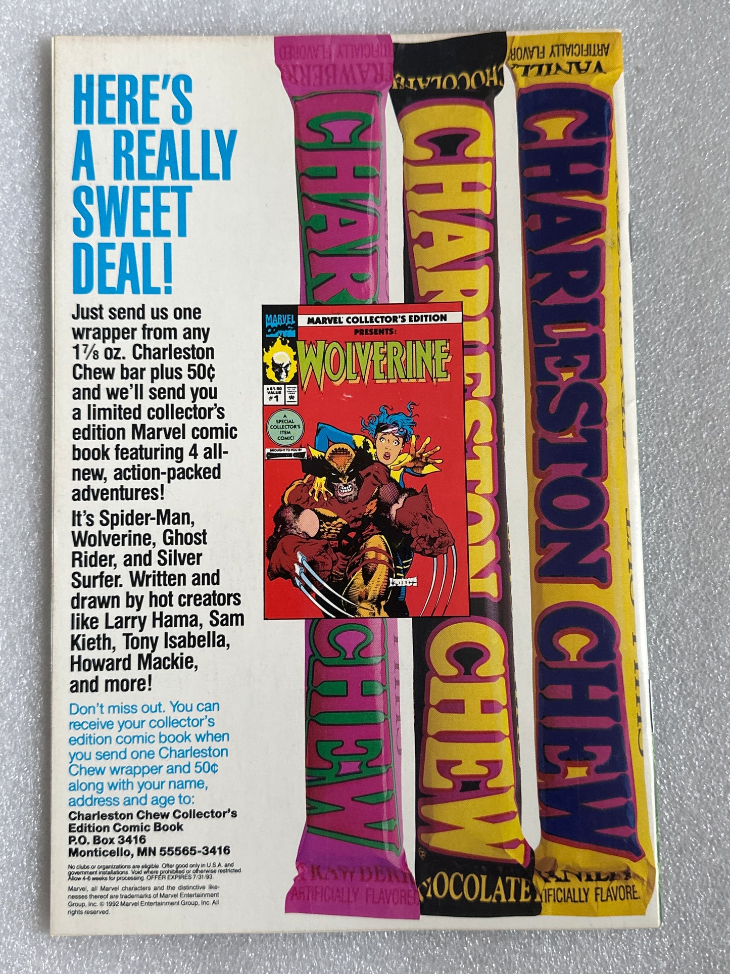 Spider-Man #26 Hologram Marvel 1992