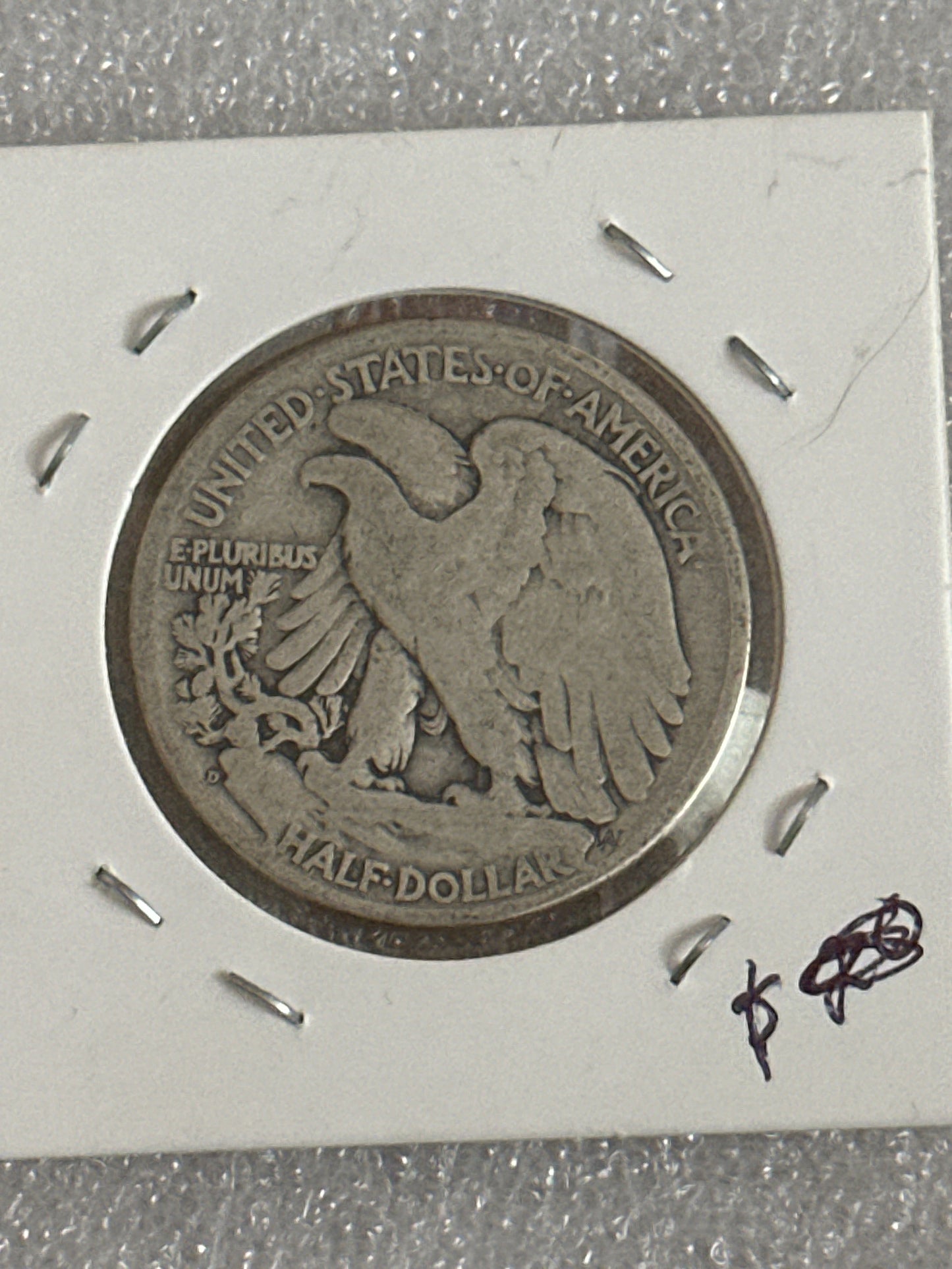 1944 D Walking Liberty Silver Half Dollar