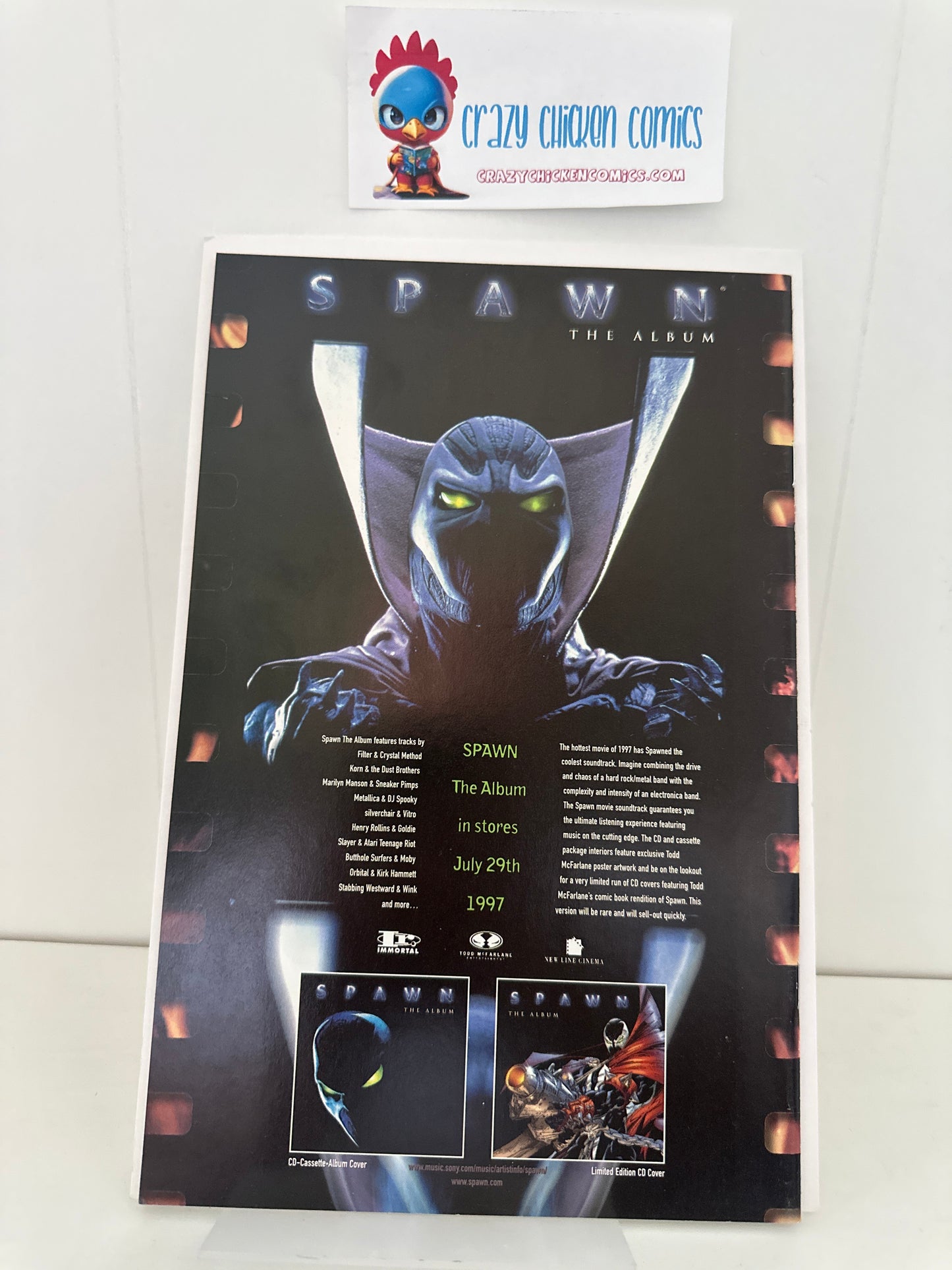 Spawn #1 Movie Variant Image 1997