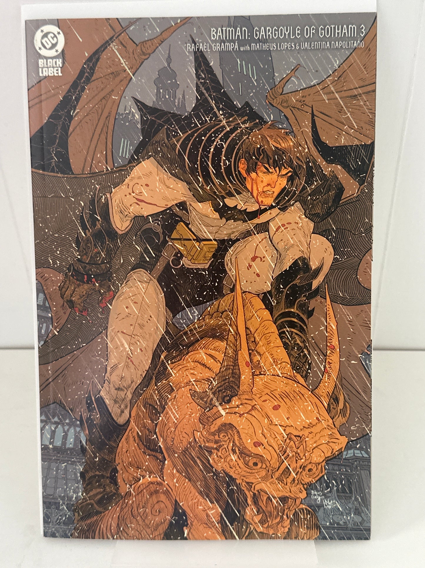 Batman: Gargoyle of Gotham 3 Variant DC Black Label 2025