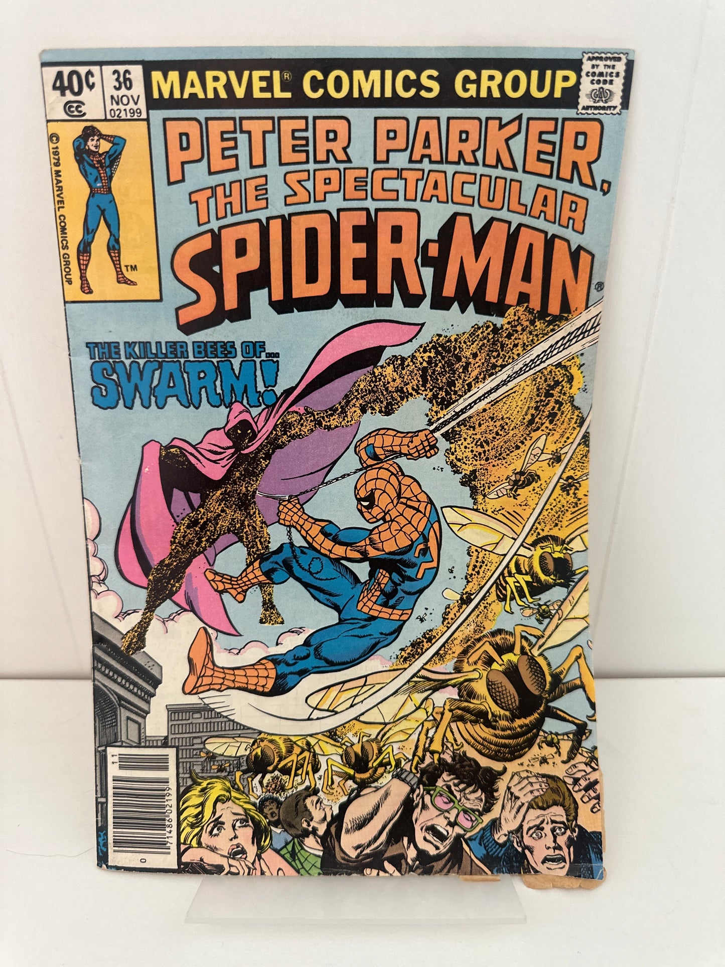 Peter Parker The Spectacular Spider-Man #36 Miscut Marvel 1979