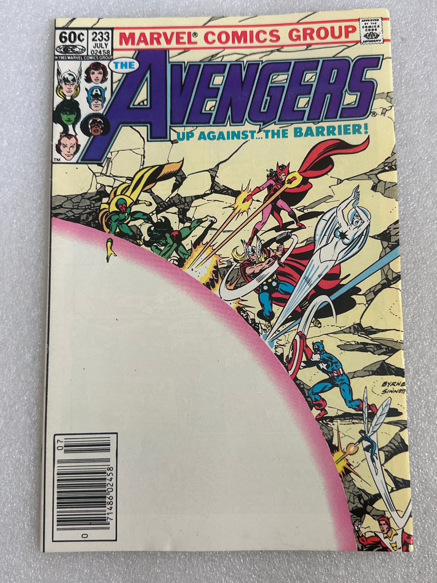 Avengers 233 Marvel 1983