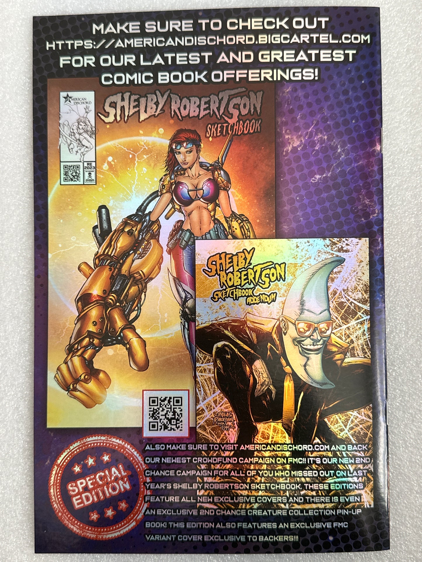 Shelby Robertson's Darkshrine "Scrapped Book" Big Nope Edition