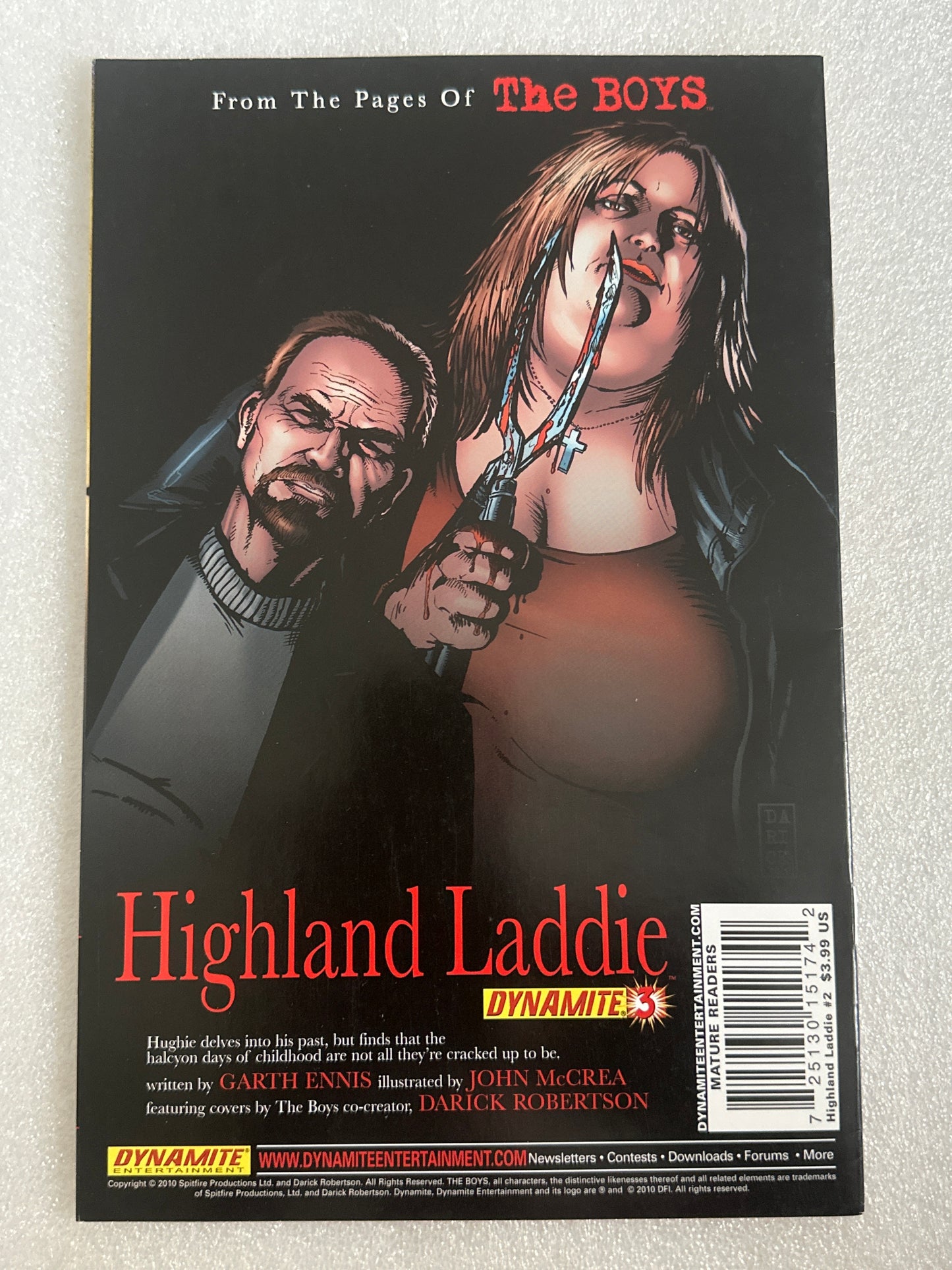 Highland Laddie #2 Dynamite 2010