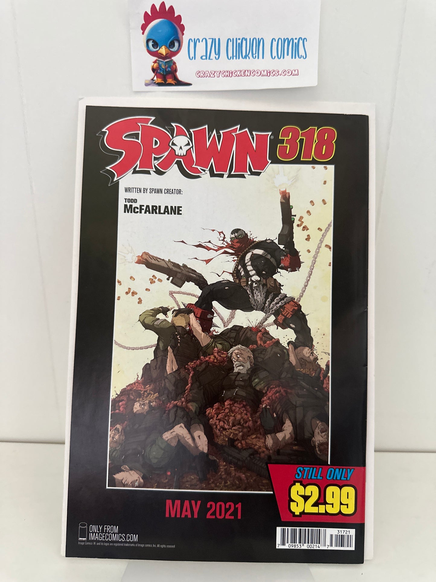 Spawn #317 2nd Var. Image Comics 2021