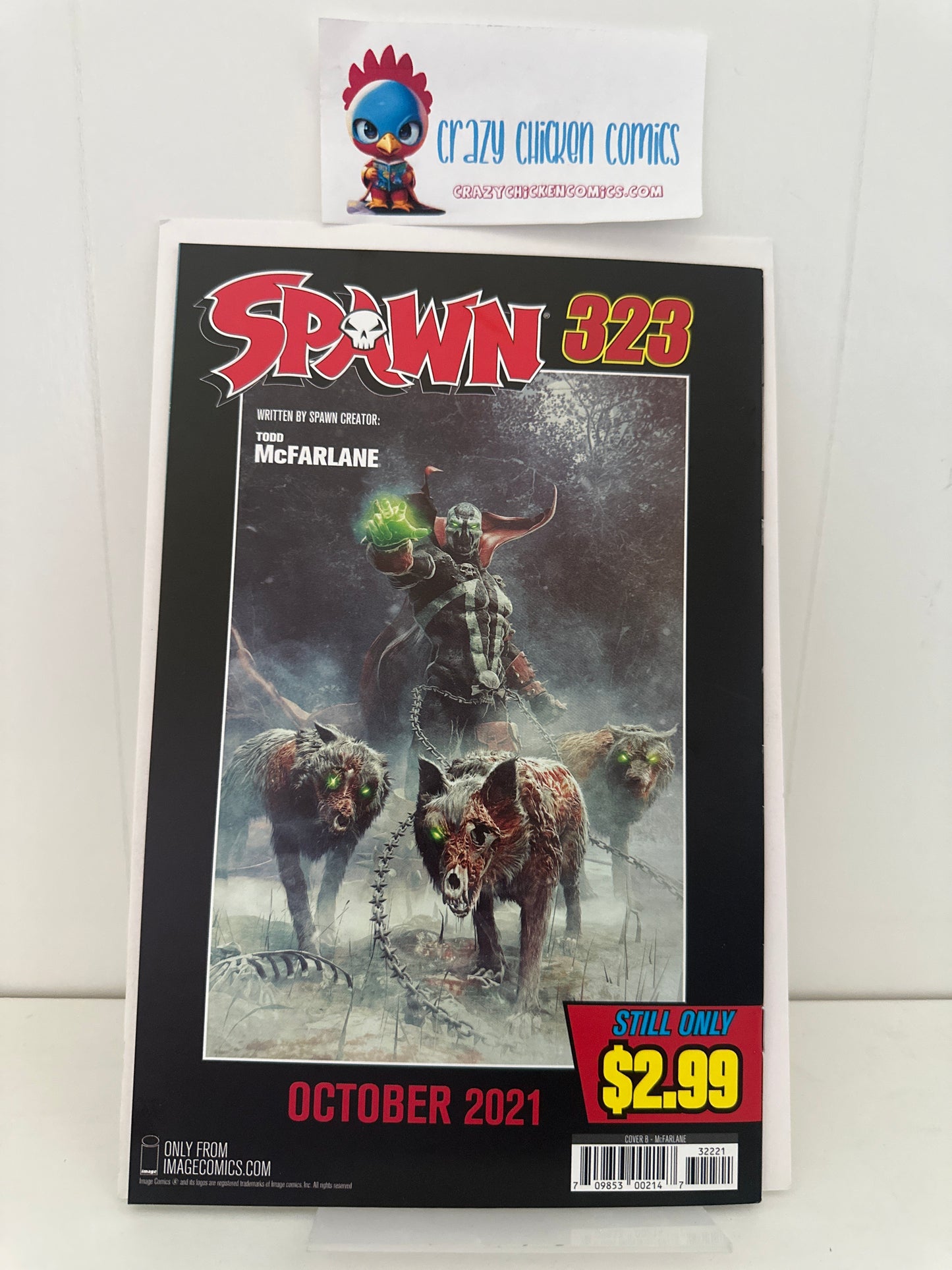 Spawn #322 2nd Var. Image Comics 2021