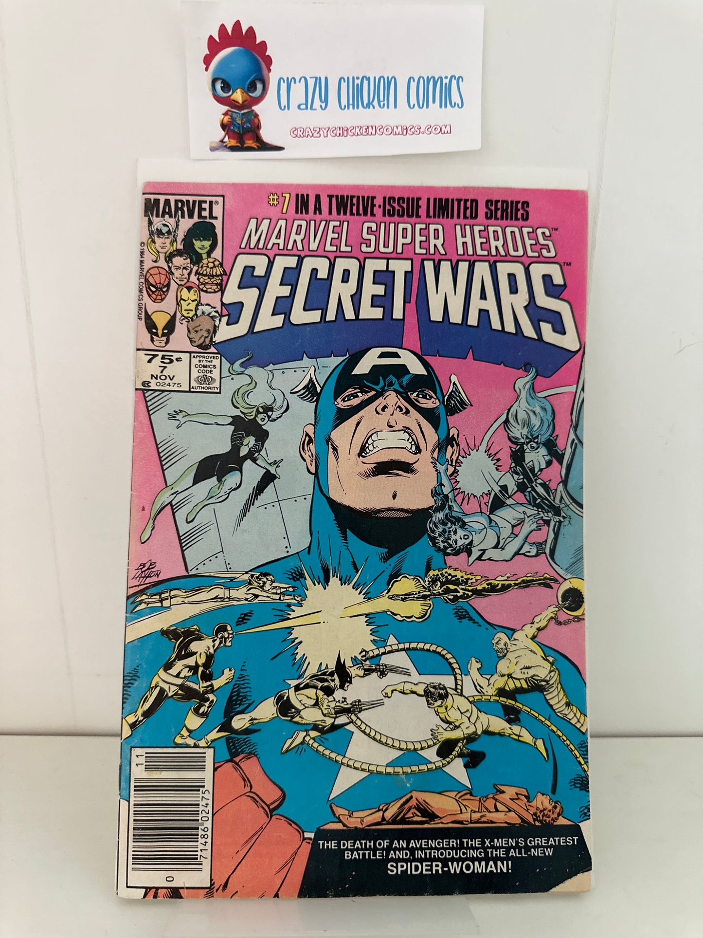 Marvel Super Heroes Secret Wars #7 Marvel Comics 1984