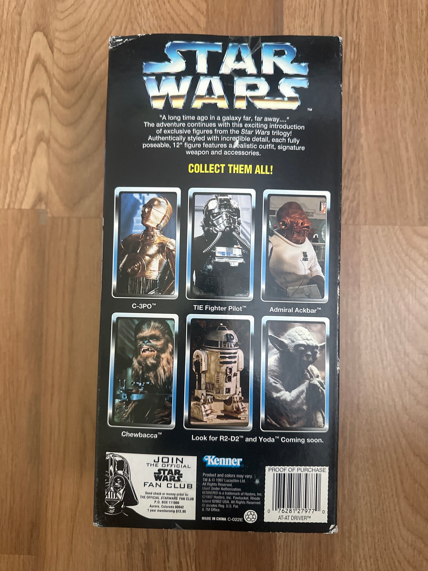 AT-AT Driver Star Wars Kenner Star Wars 12" Figure