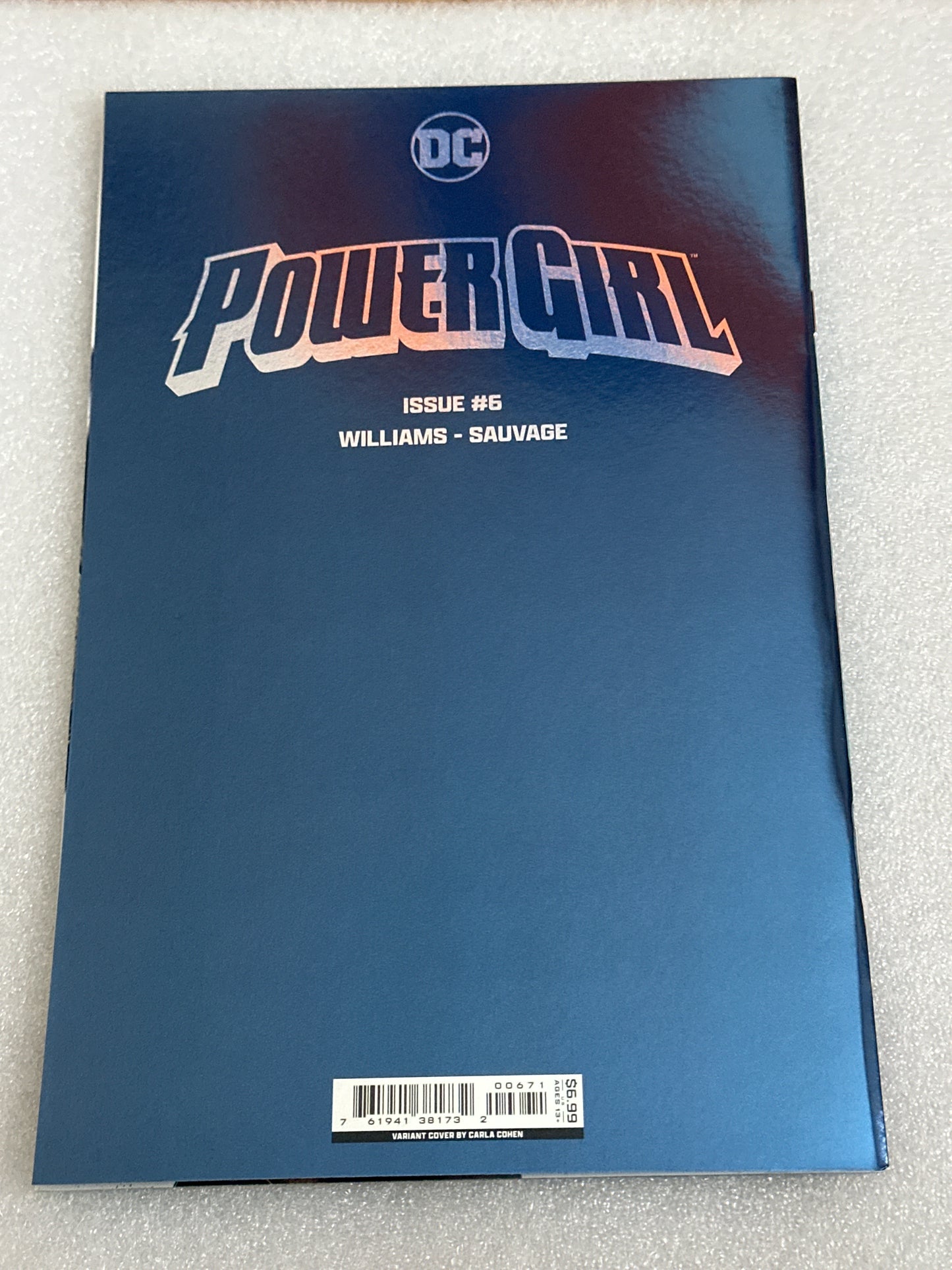 Powergirl #6 Cohen Foil Variant DC 2024