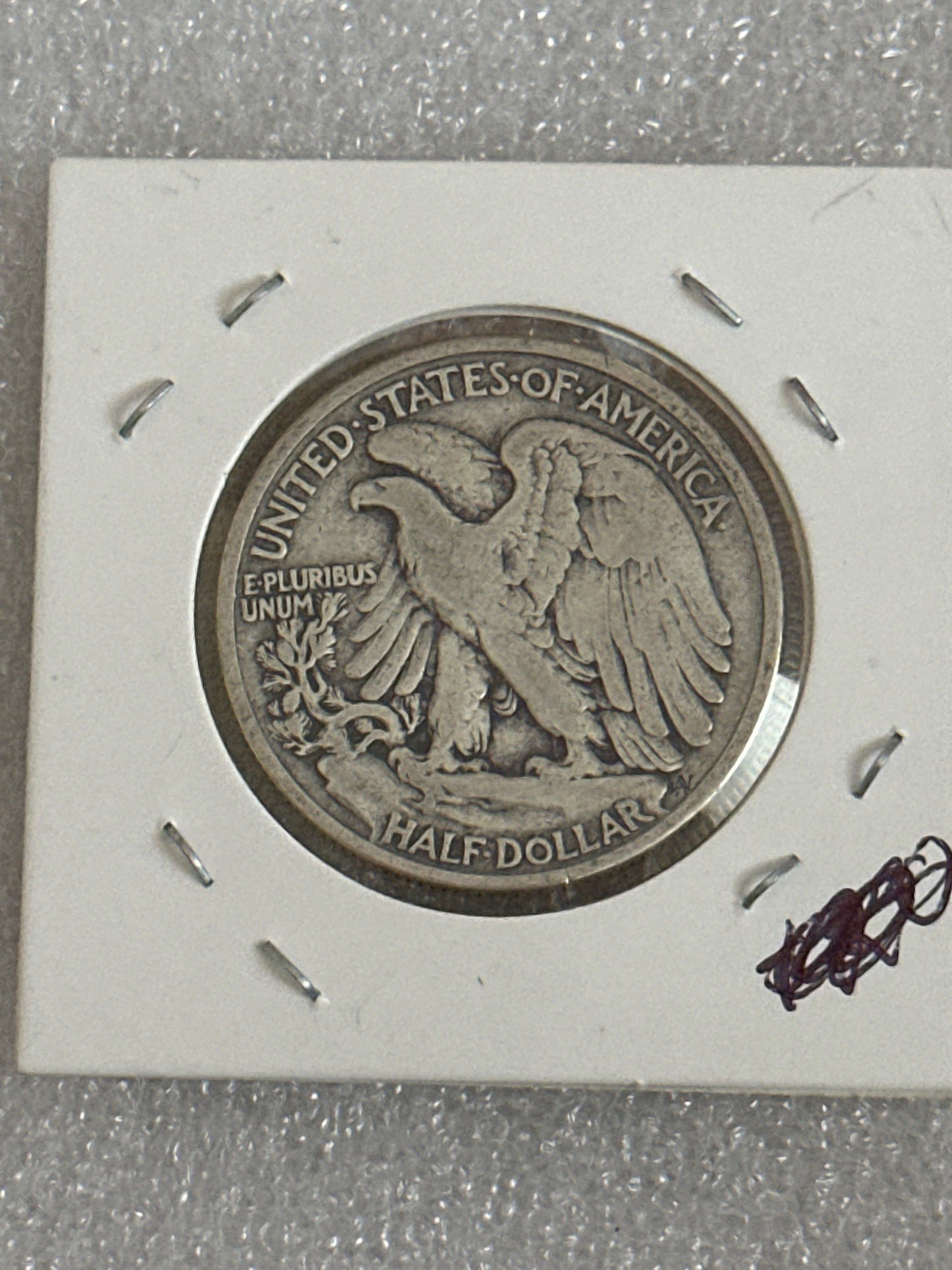 1937 Walking Liberty Silver Half Dollar