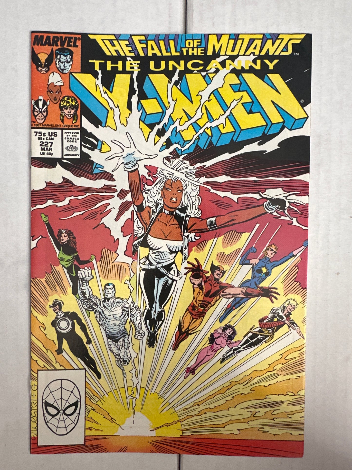The Uncanny X-Men #227 Marvel 1988