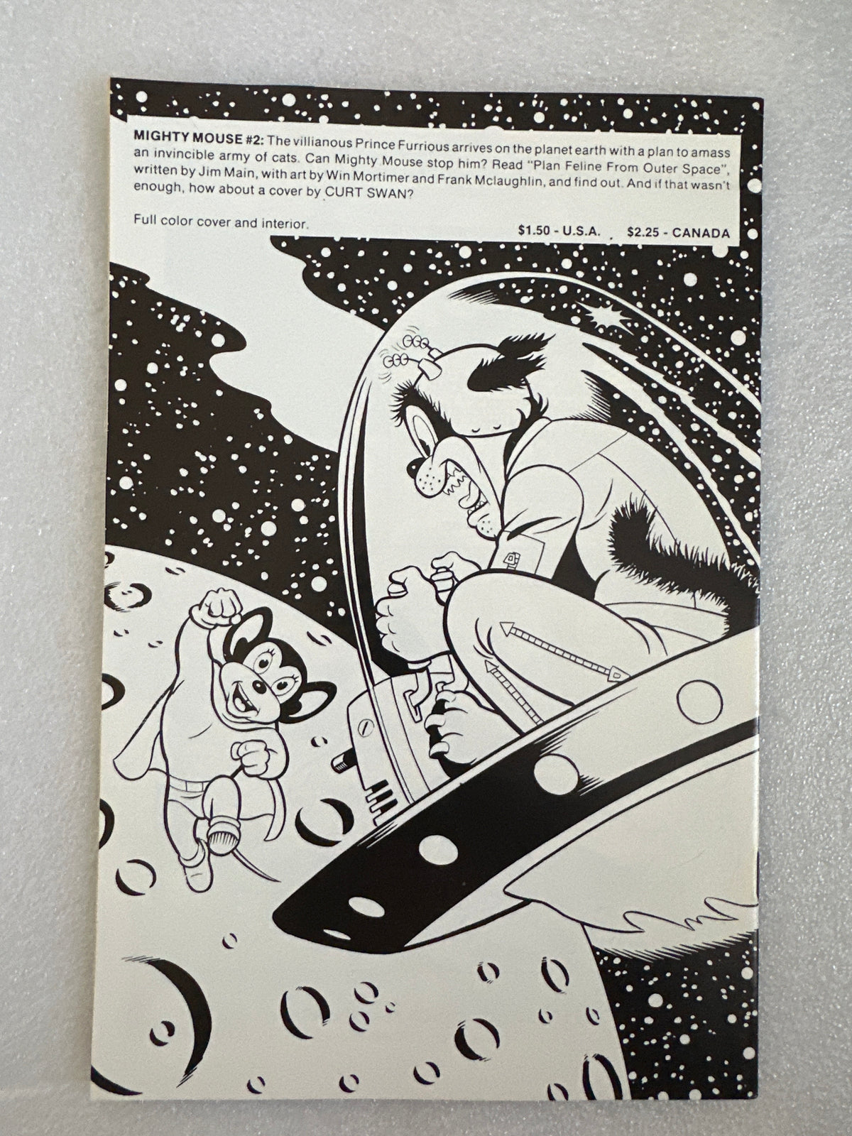 Mighty Mouse #1 Spotlight Comics 1987