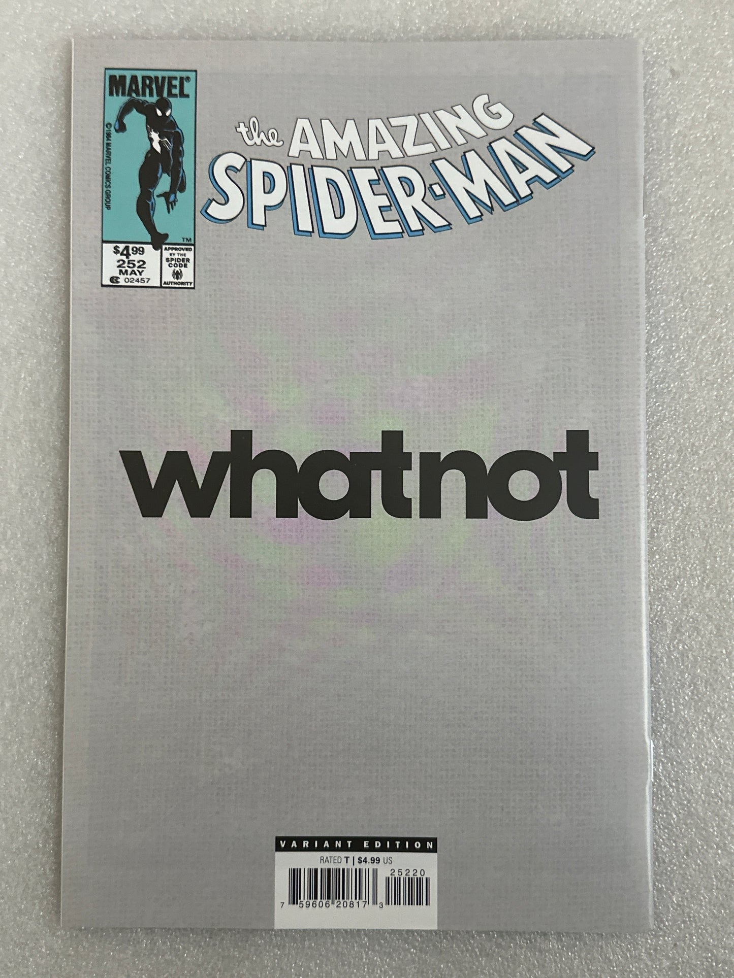 Amazing Spider-Man #252 whatnot variant Marvel 2024