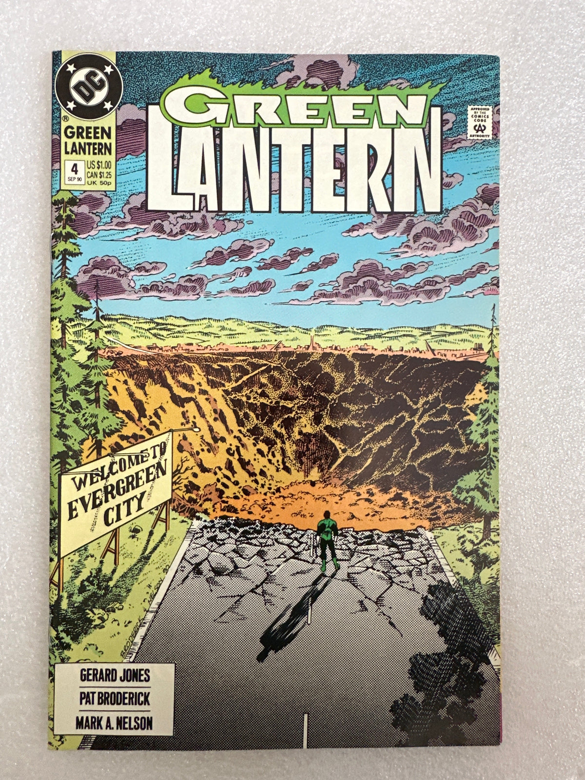 Green Lantern #4 DC 1990
