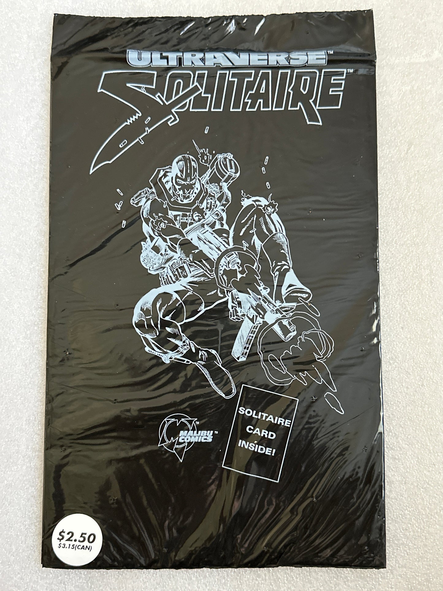 Solitaire #1 Sealed w/card Malibu Comics 1993