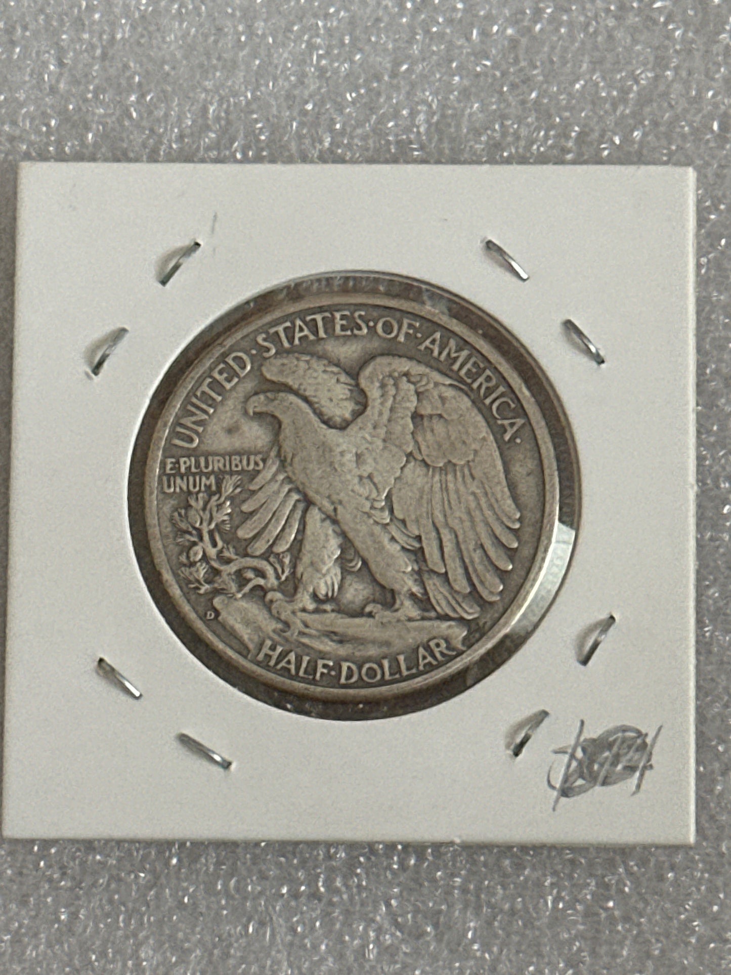 1943 D Walking Liberty Silver Half Dollar