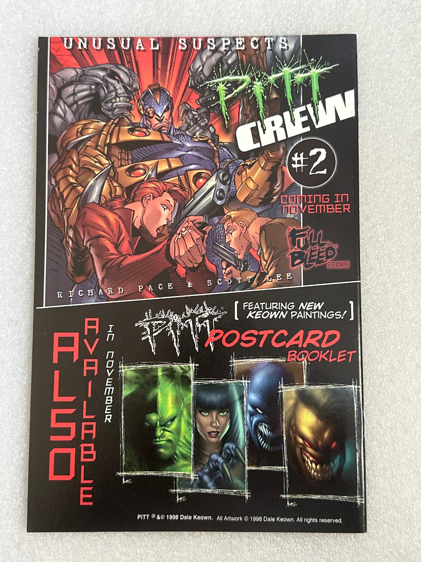 Pitt #19 Full Bleed Comics 1998