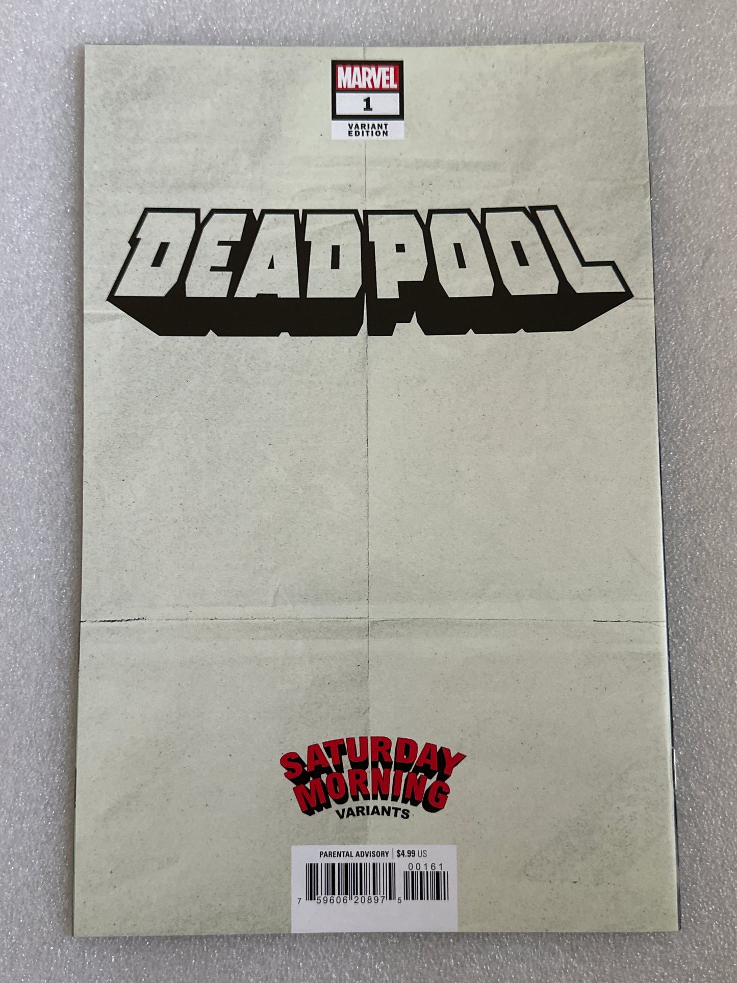 Deadpool #1 Saturday Mornings Variant Marvel 2024