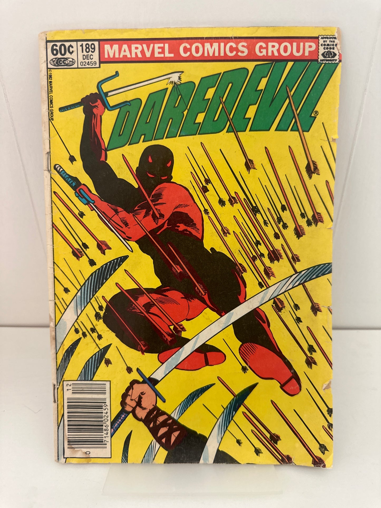 Daredevil #189 Newstand Marvel 1982