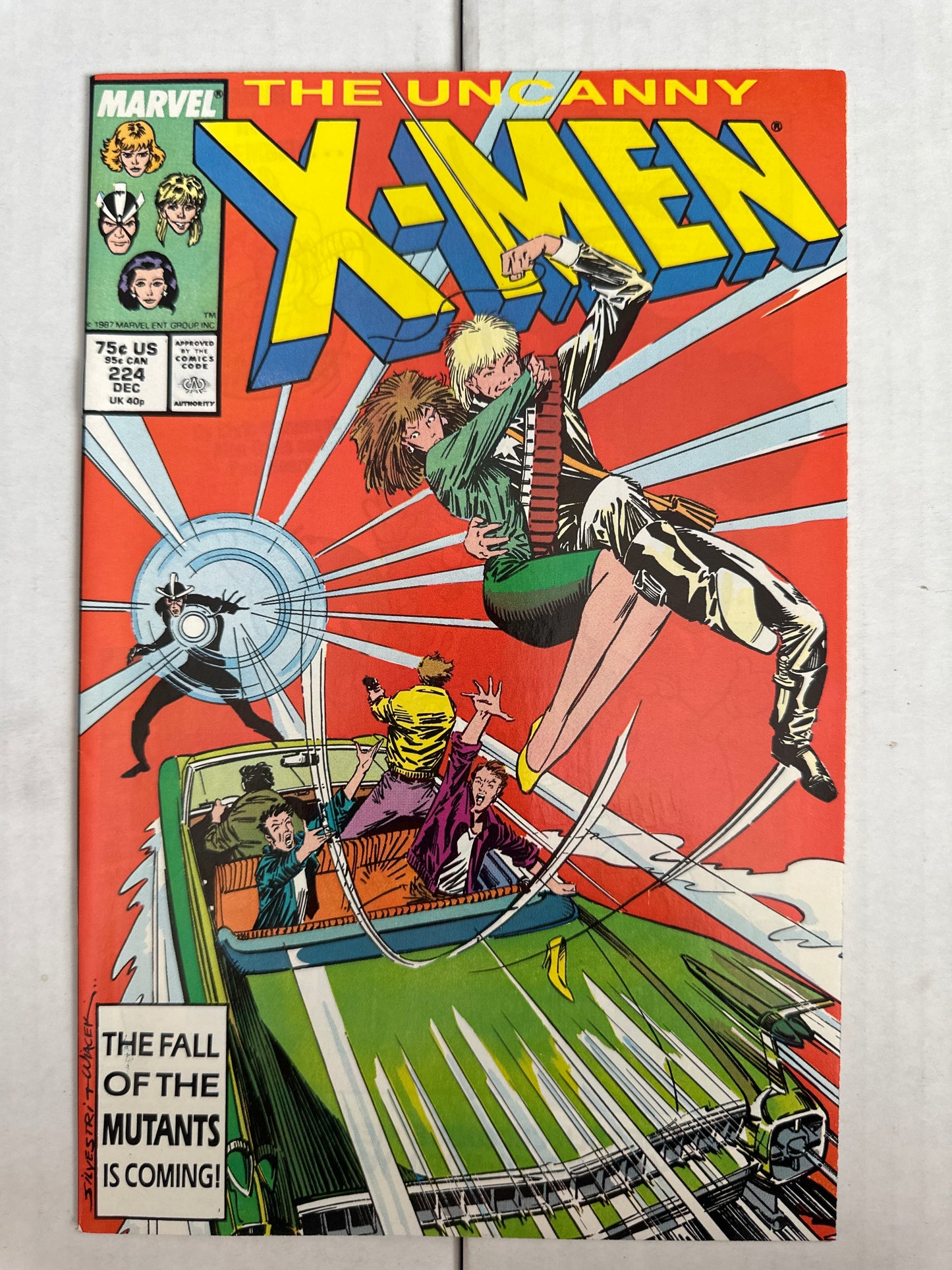 The Uncanny X-Men #224 Marvel 1987