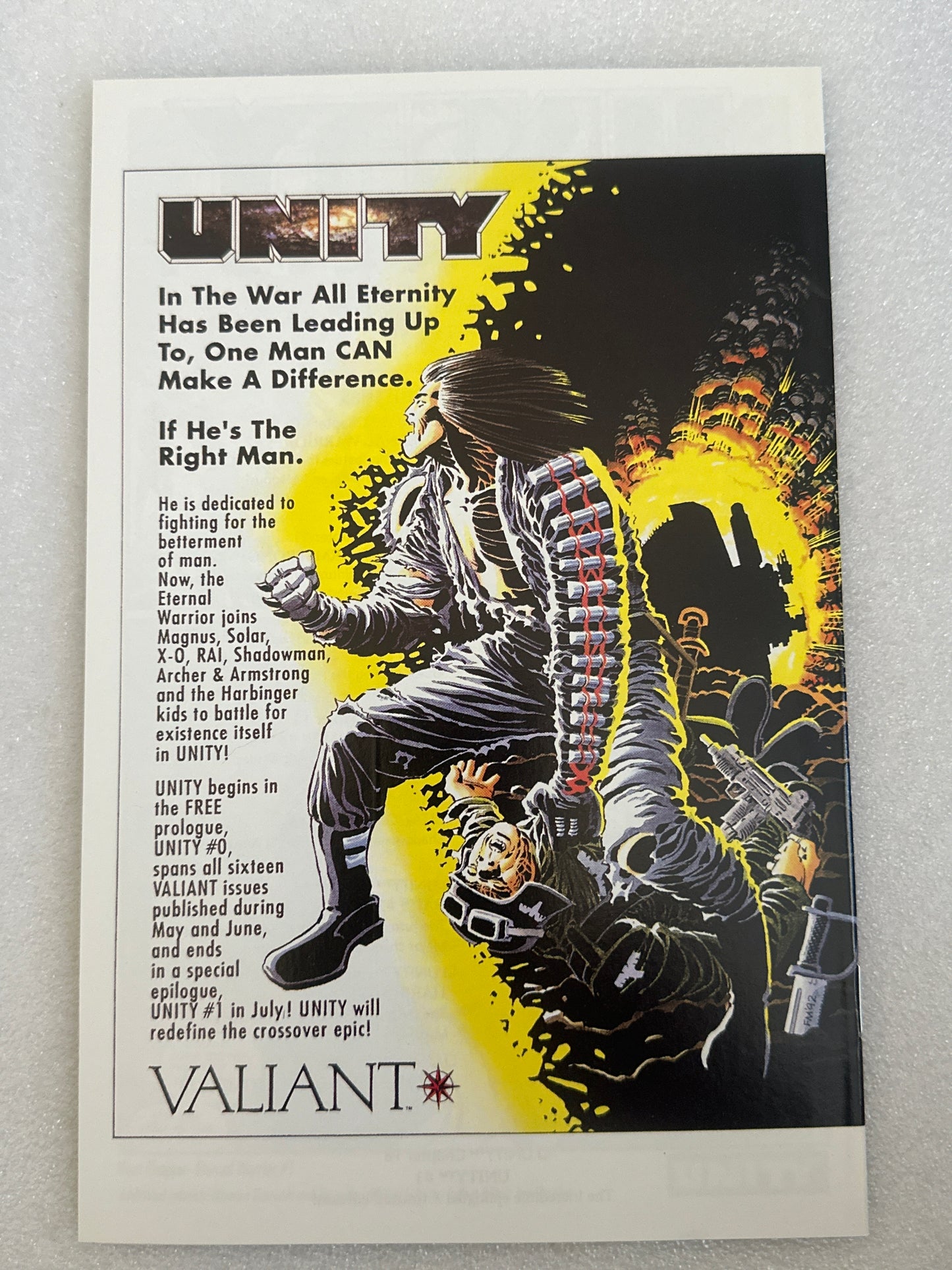 Unity #0 Valiant 1992