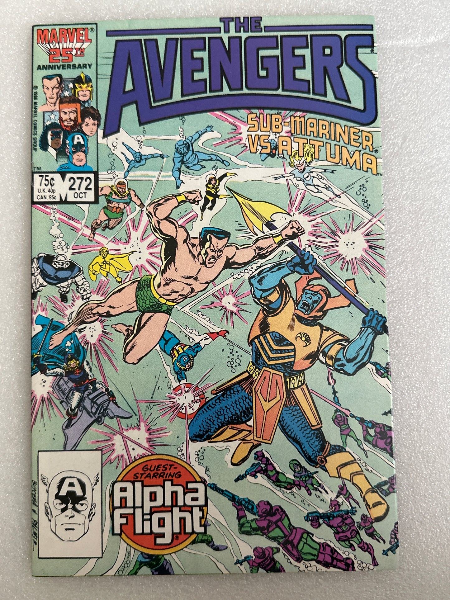 Avengers 272 Marvel 1986