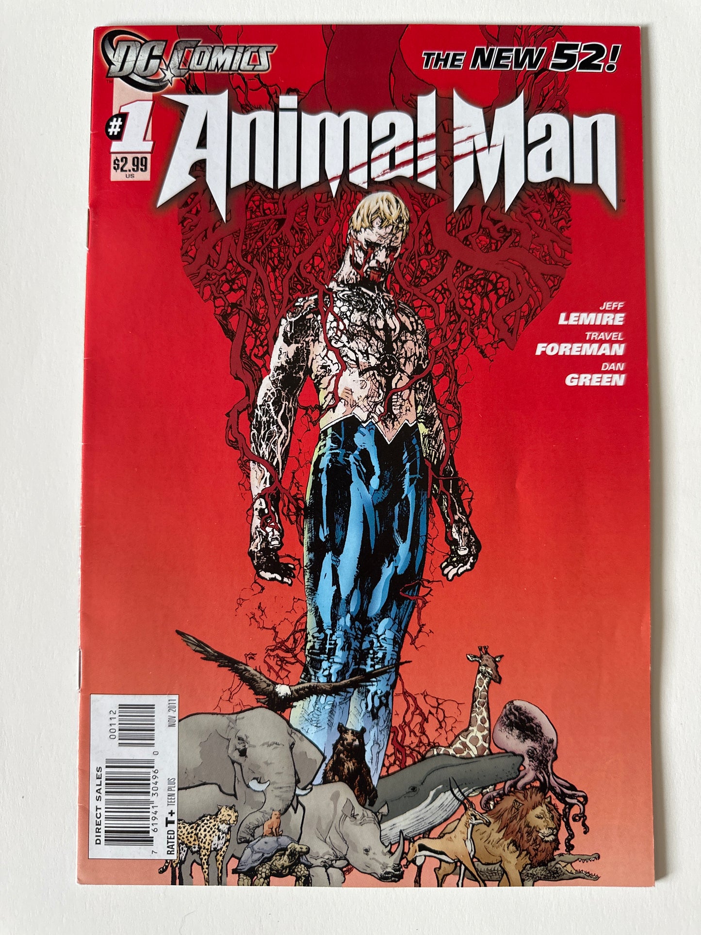 Animal Man The New 52 #1 DC 2011