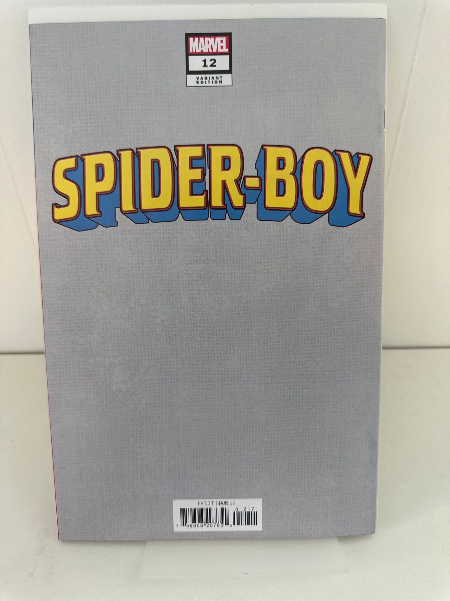 Spider-Boy #12 1:00 Chew Variant Marvel 2024