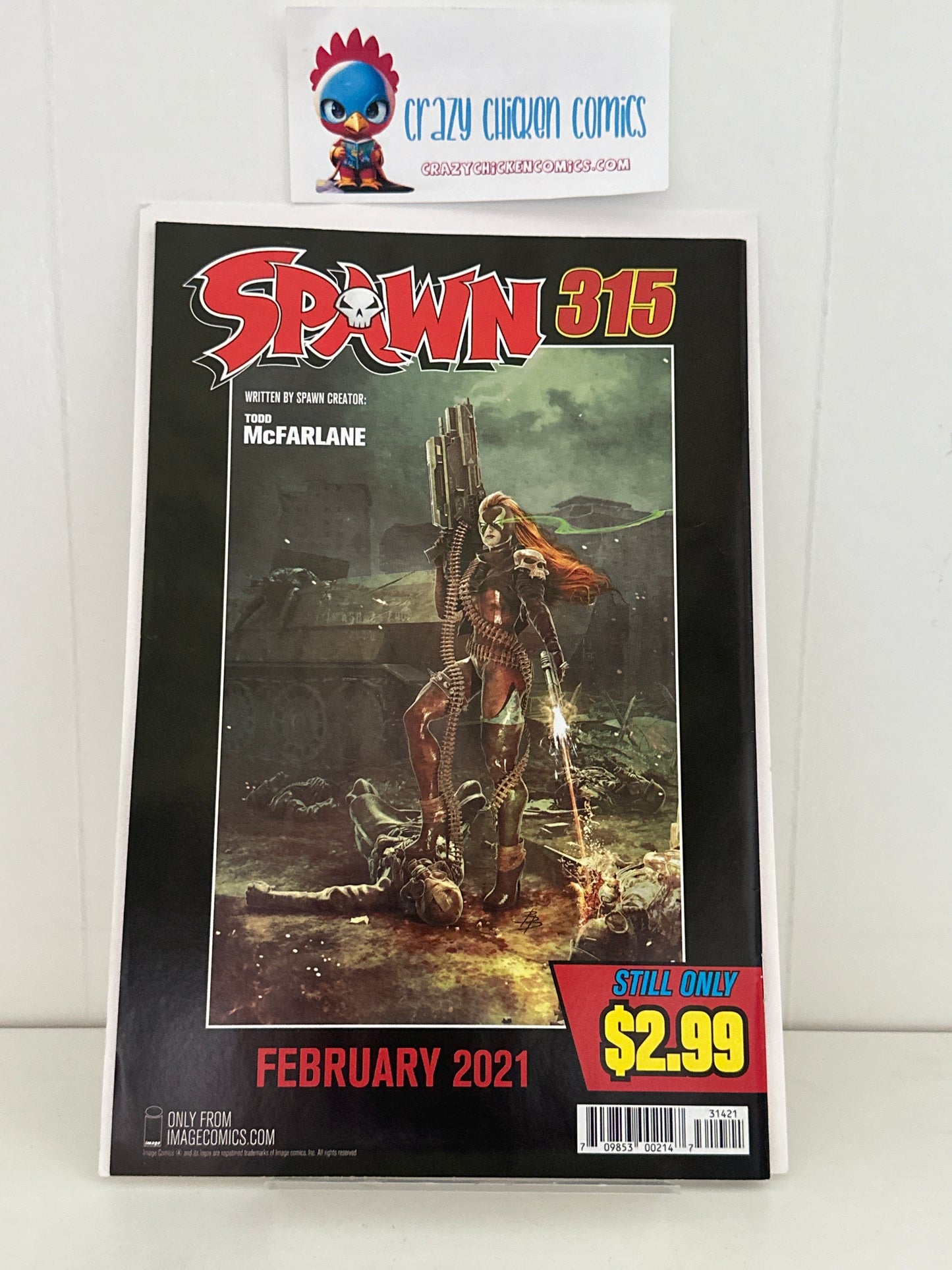 Spawn #314 2nd Var. Image Comics 2021