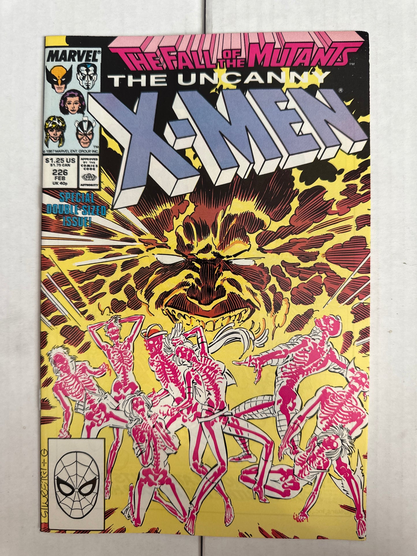 The Uncanny X-Men #226 Marvel 1988