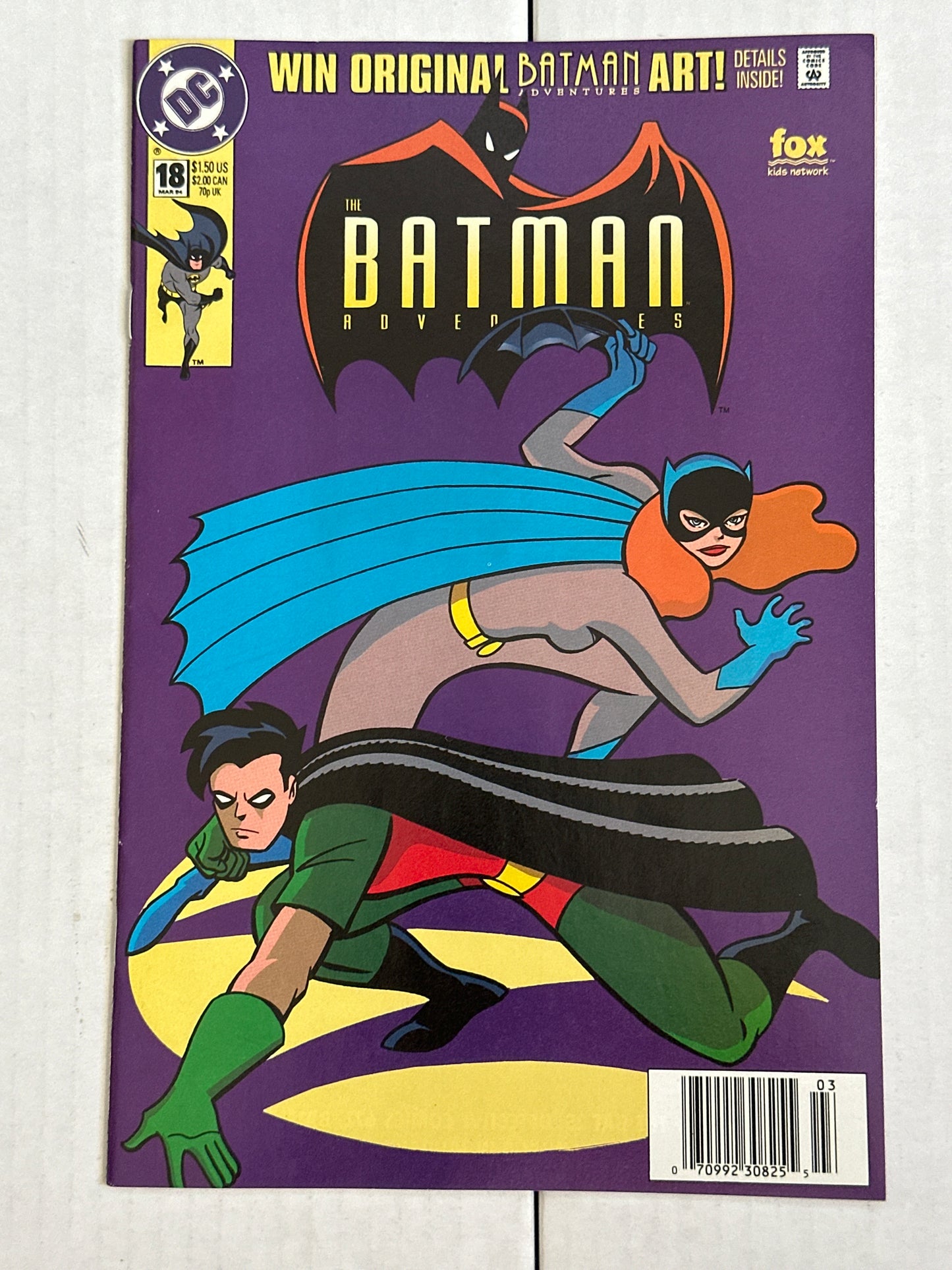 The Batman Adventures #18 Newsstand DC 1993