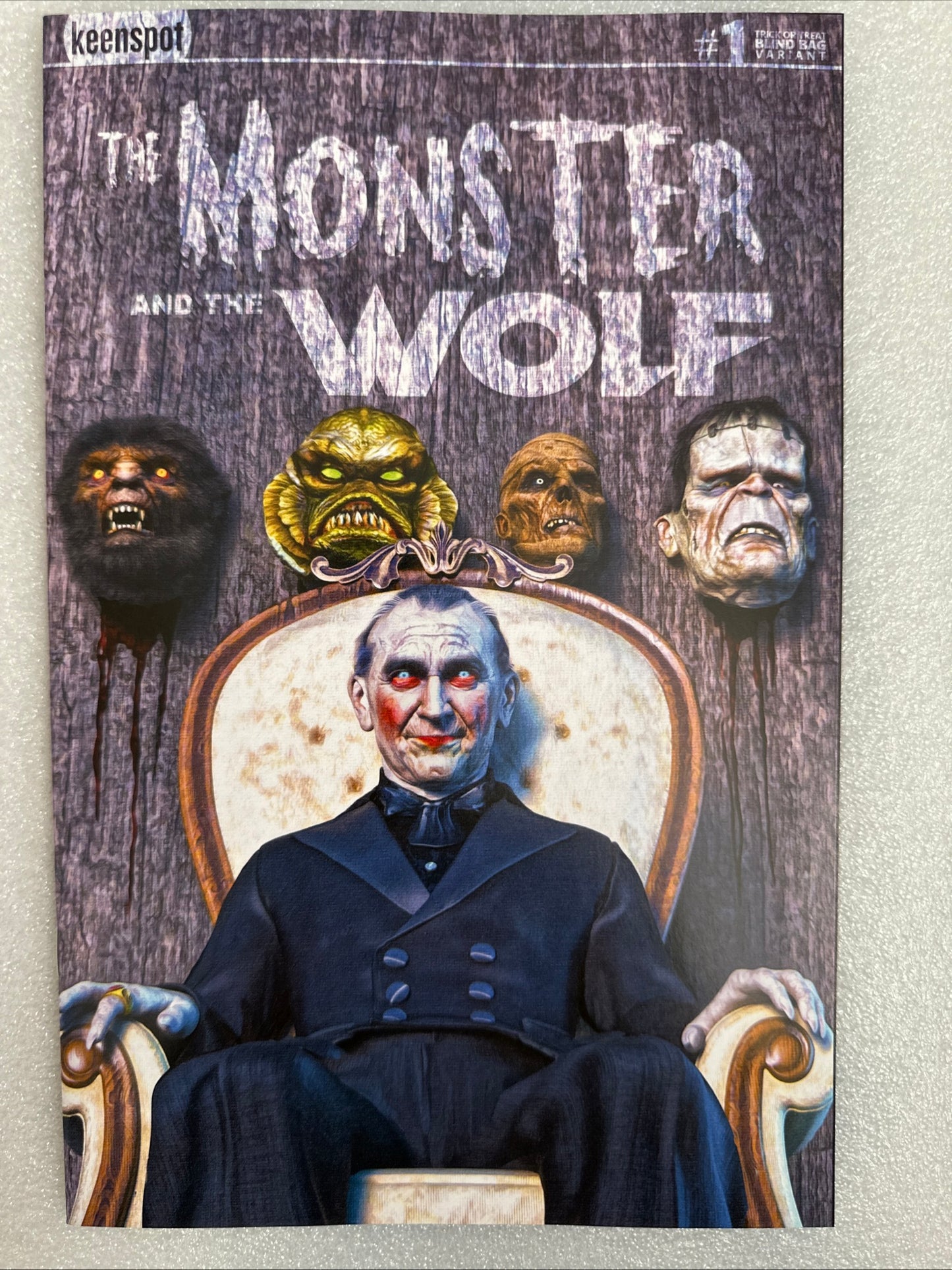 Mark Spears Monster and the Wolf #1 Cover A14 Cover