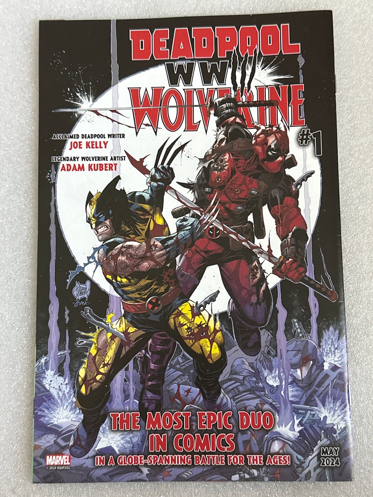 Deadpool #1 Hasbro Toy Variant Marvel 2024