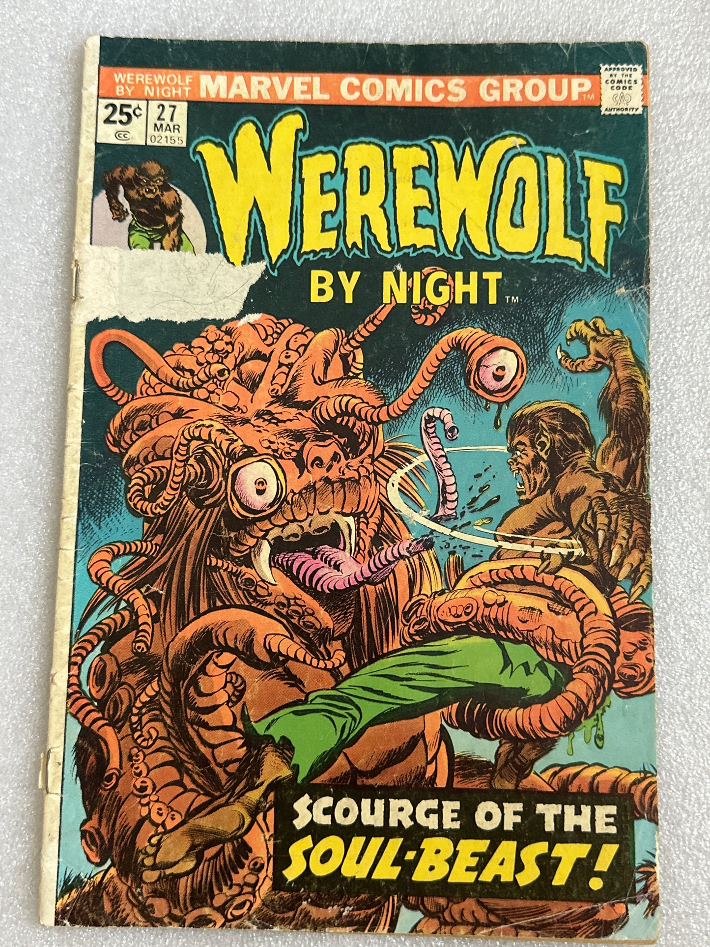 Werewolf by Night #27 Marvel 1974