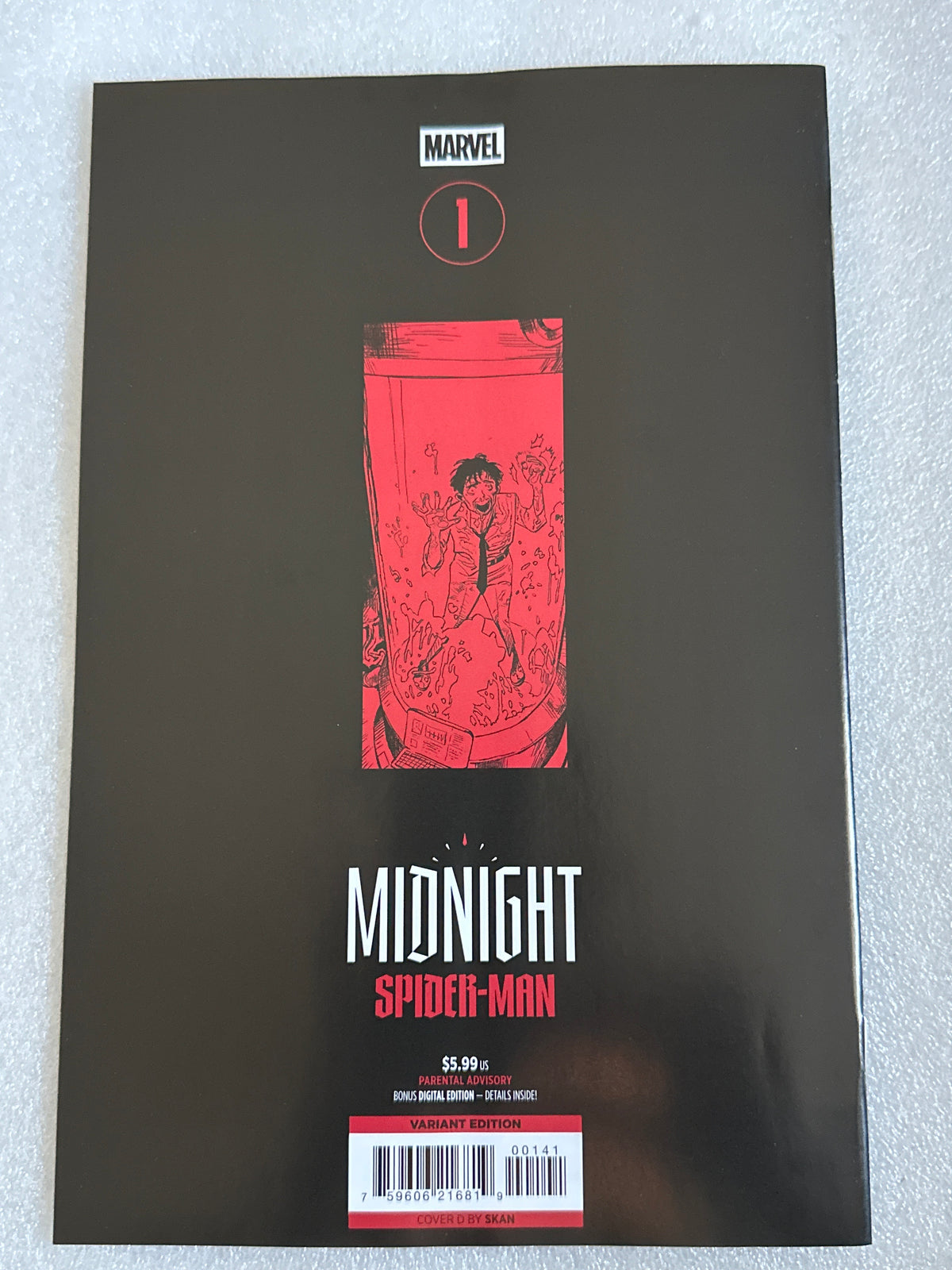 Midnight Spider-Man #1 Cover D Skan Variant Marvel 2026