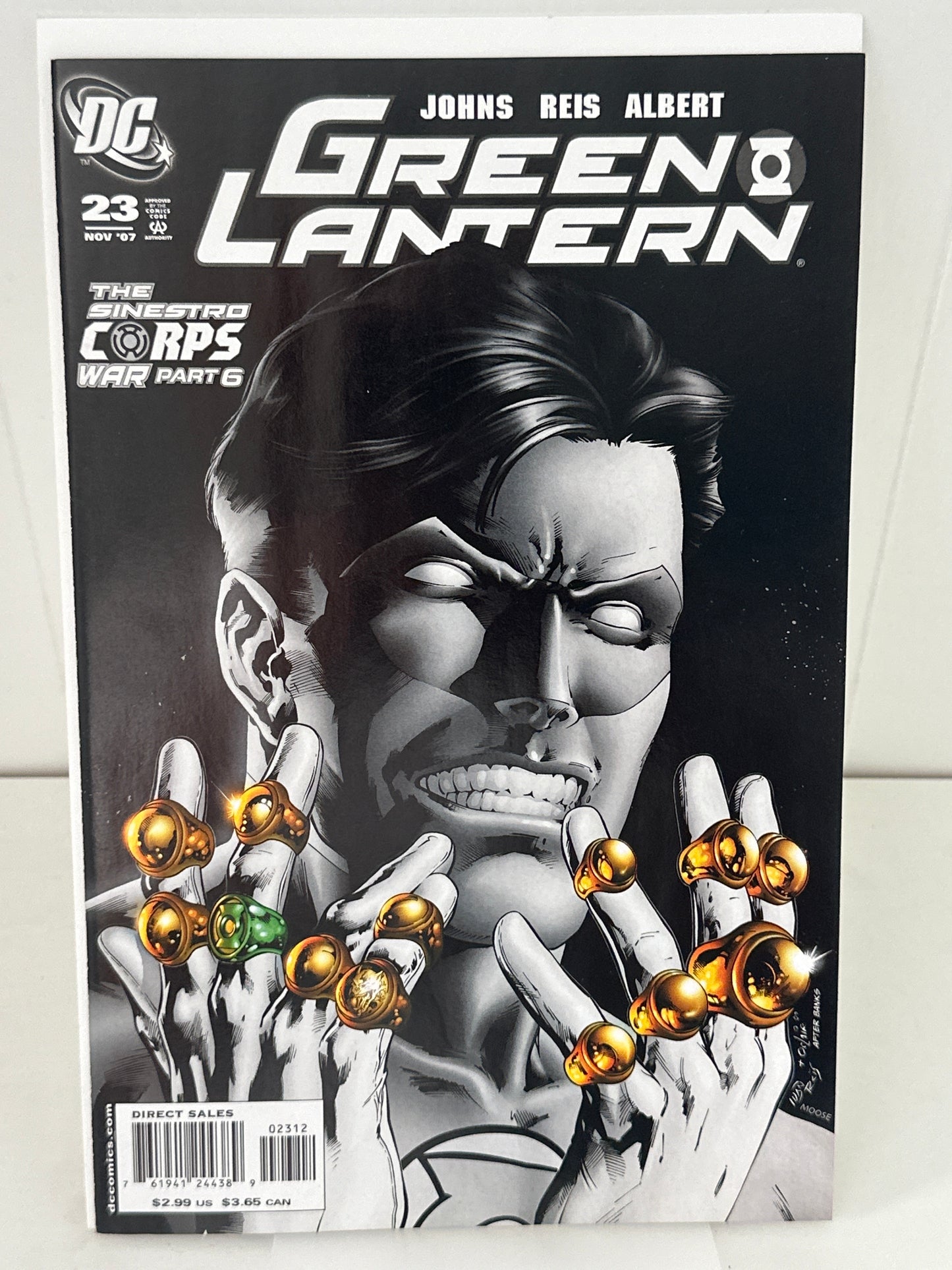 Green Lantern #23 2nd Print DC 2007