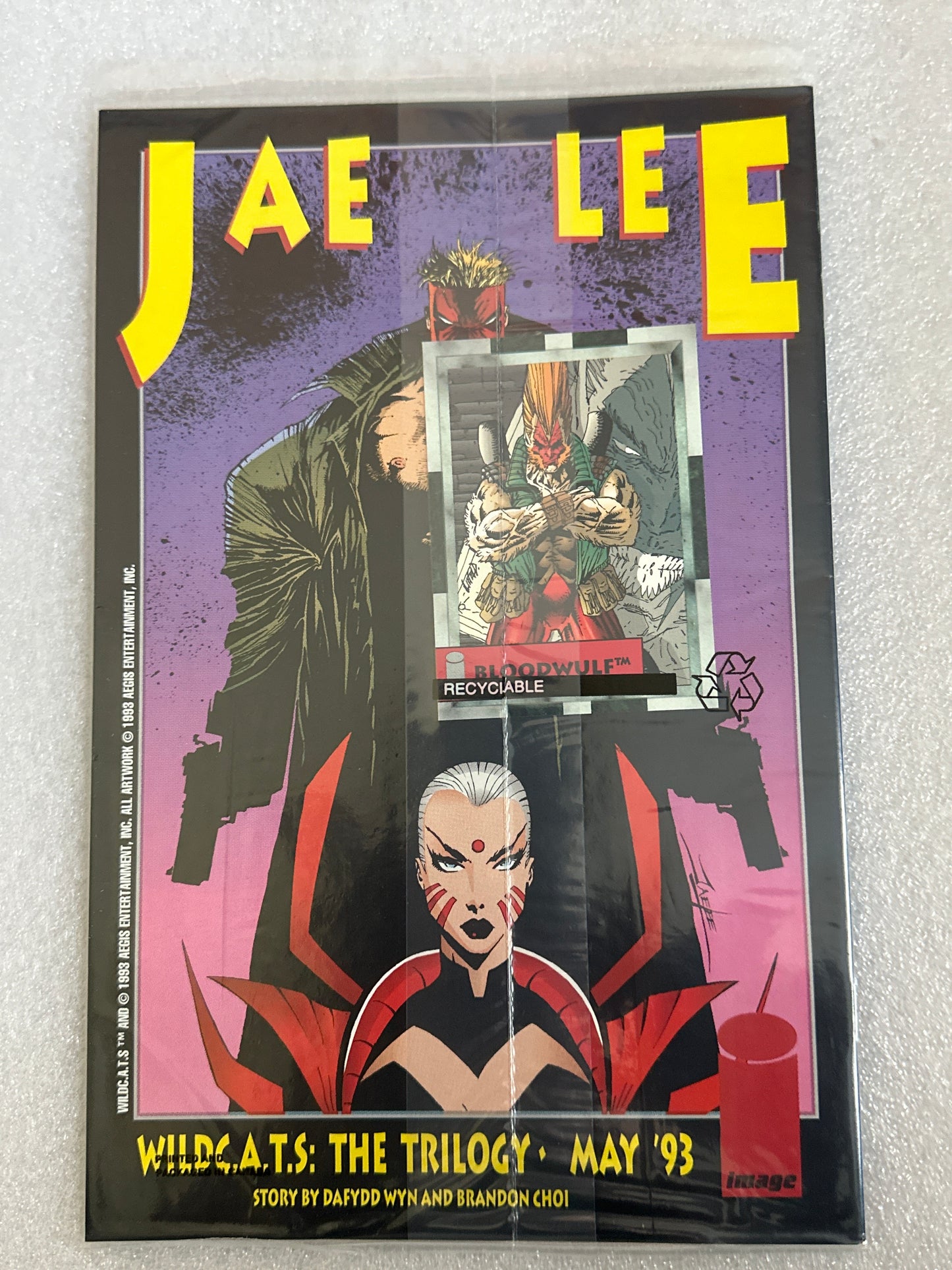 Darker Image #1 Sealed w/Bloodwulf Card Image 1993