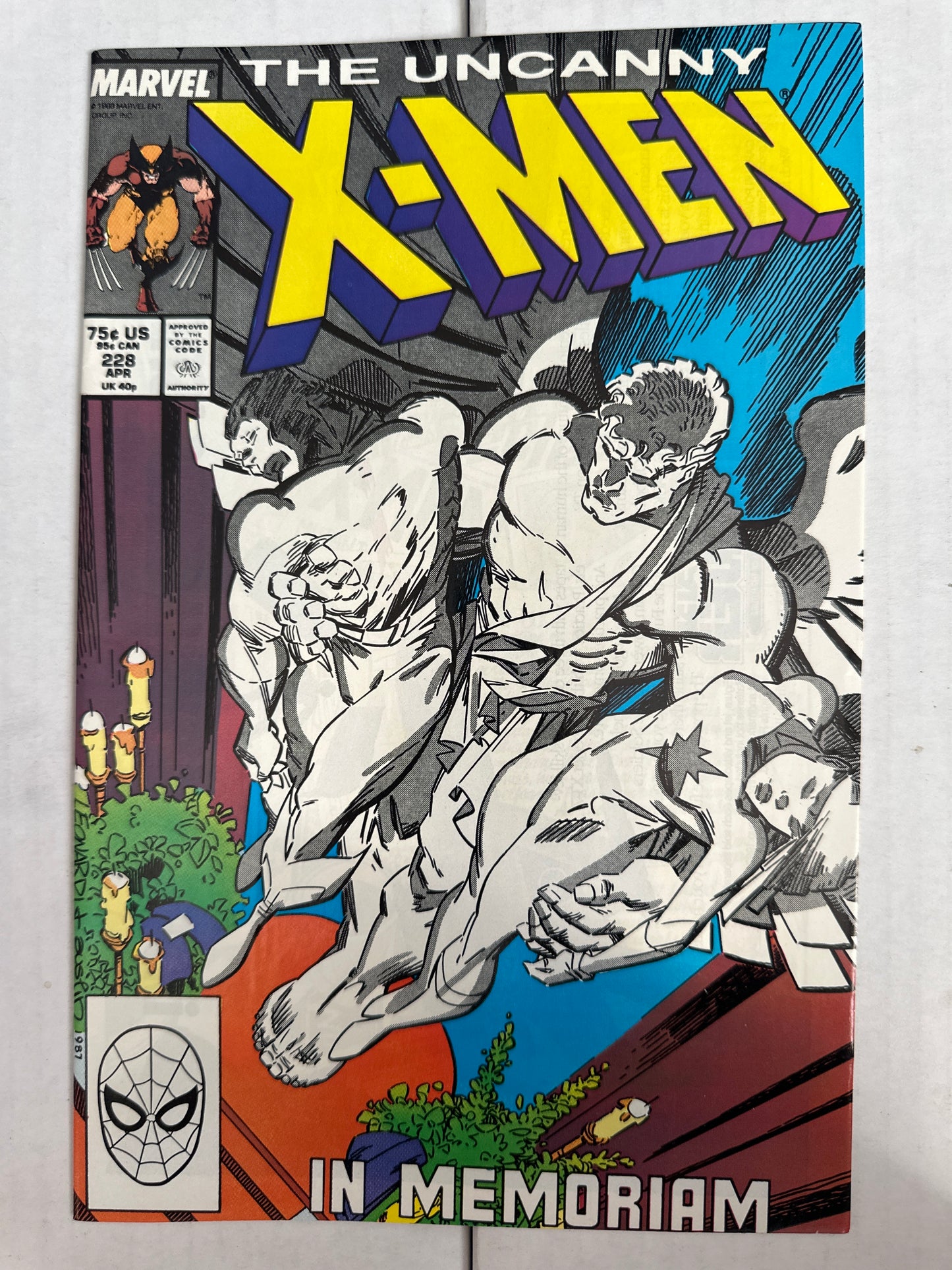 The Uncanny X-Men #228 Marvel 1988