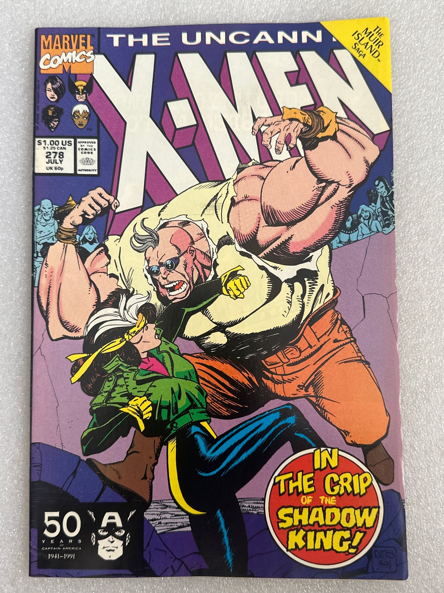 The Uncanny X-Men #278 Marvel 1991