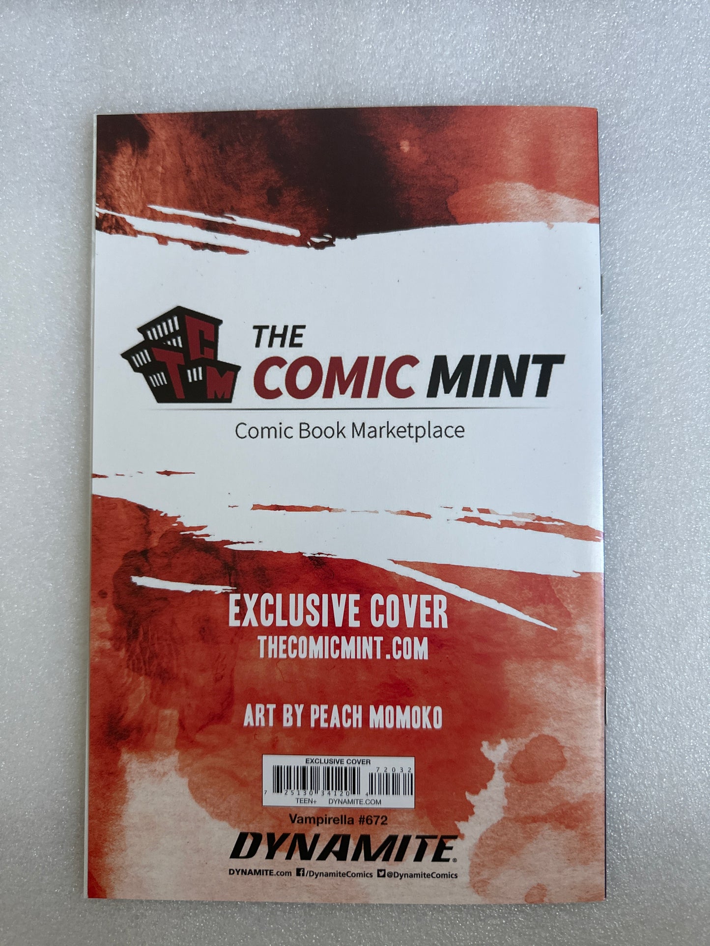 Vampirella #672 The Comic Mint 2nd Print Variant Dynamite 2025