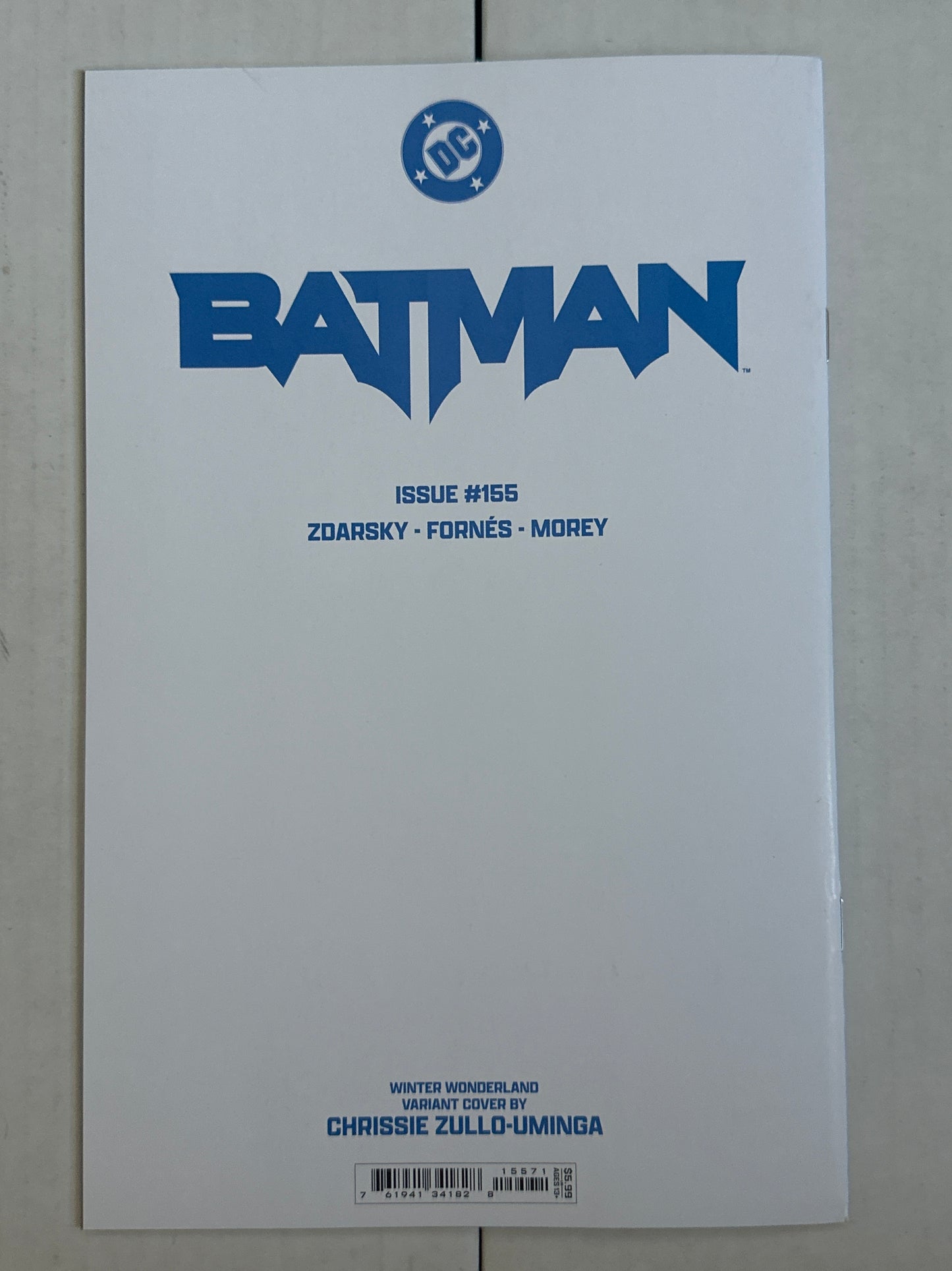 Batman #155 Chrissie Zullo-Uminga Variant DC 2025
