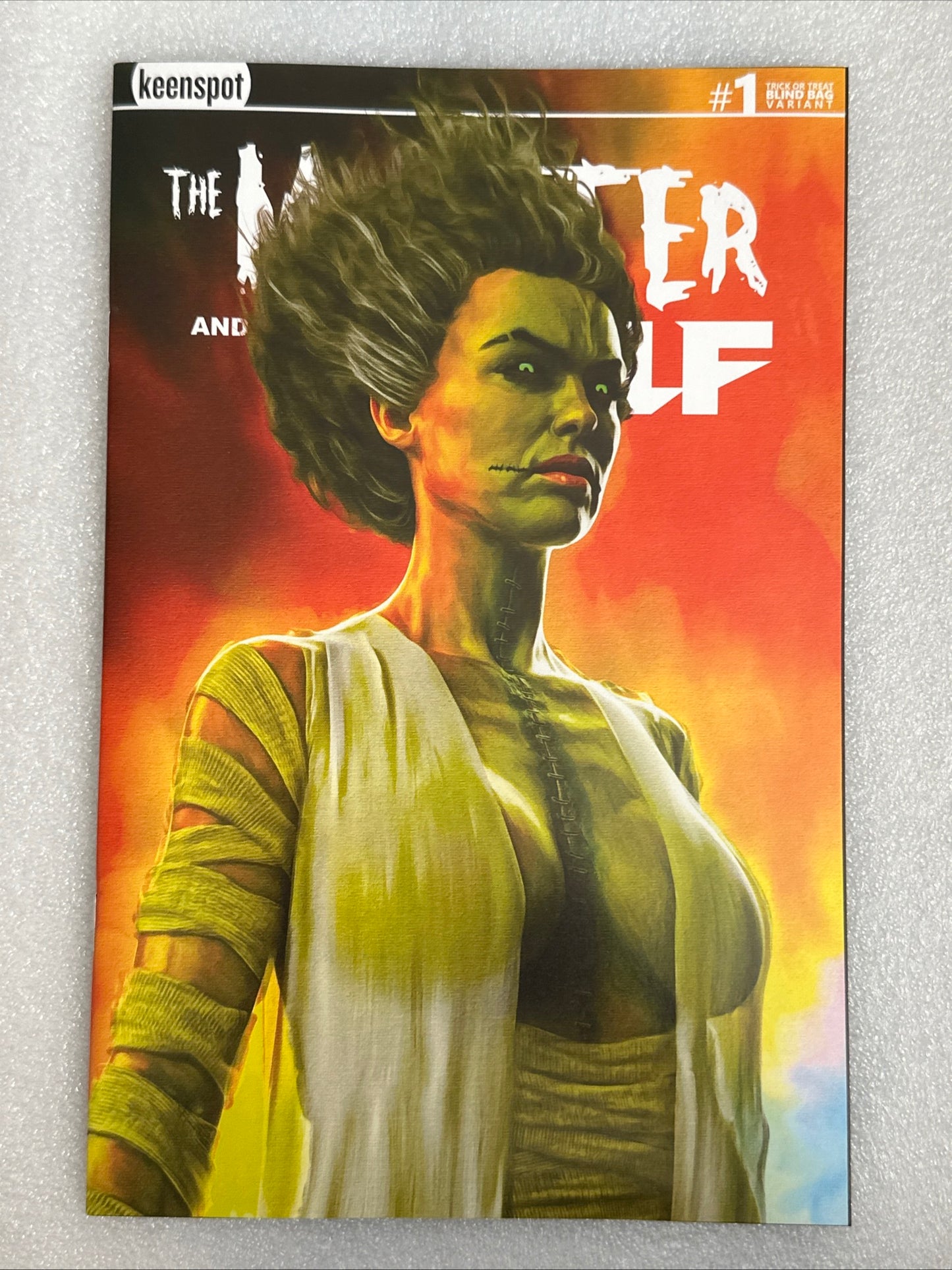 Mark Spears Monster and the Wolf #1 Cover A12 Cover